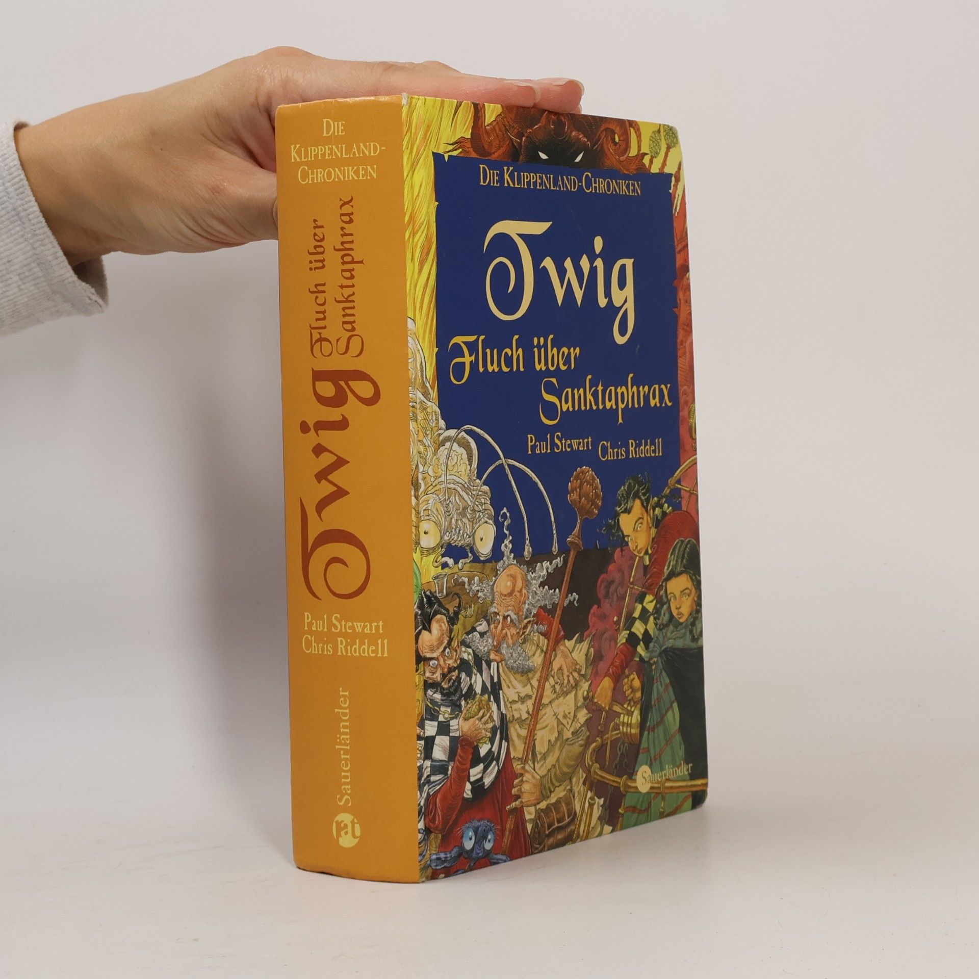 Chris Riddell Twig : Fluch über Sanktaphrax