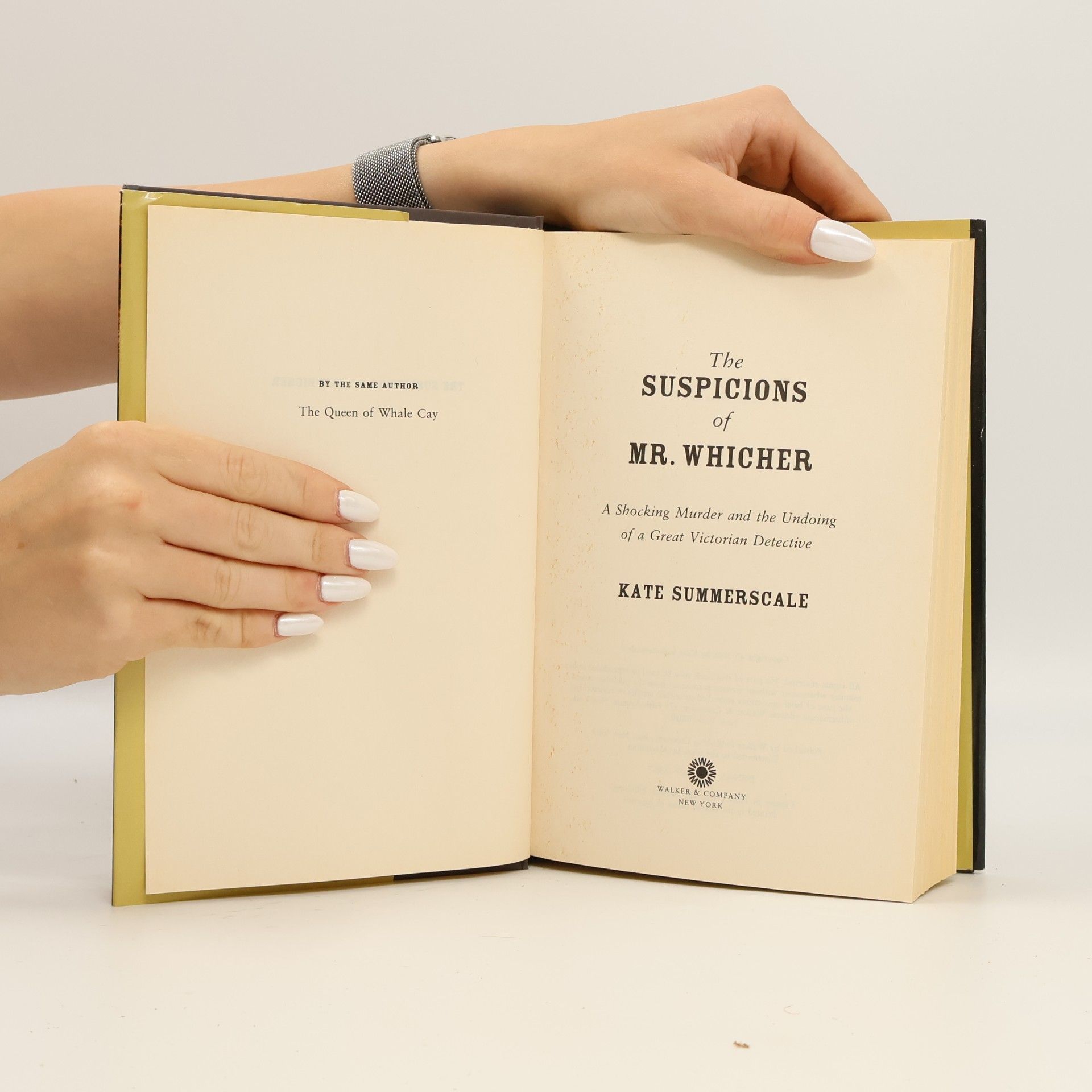 Kate Summerscale The Suspicions of Mr. Whicher