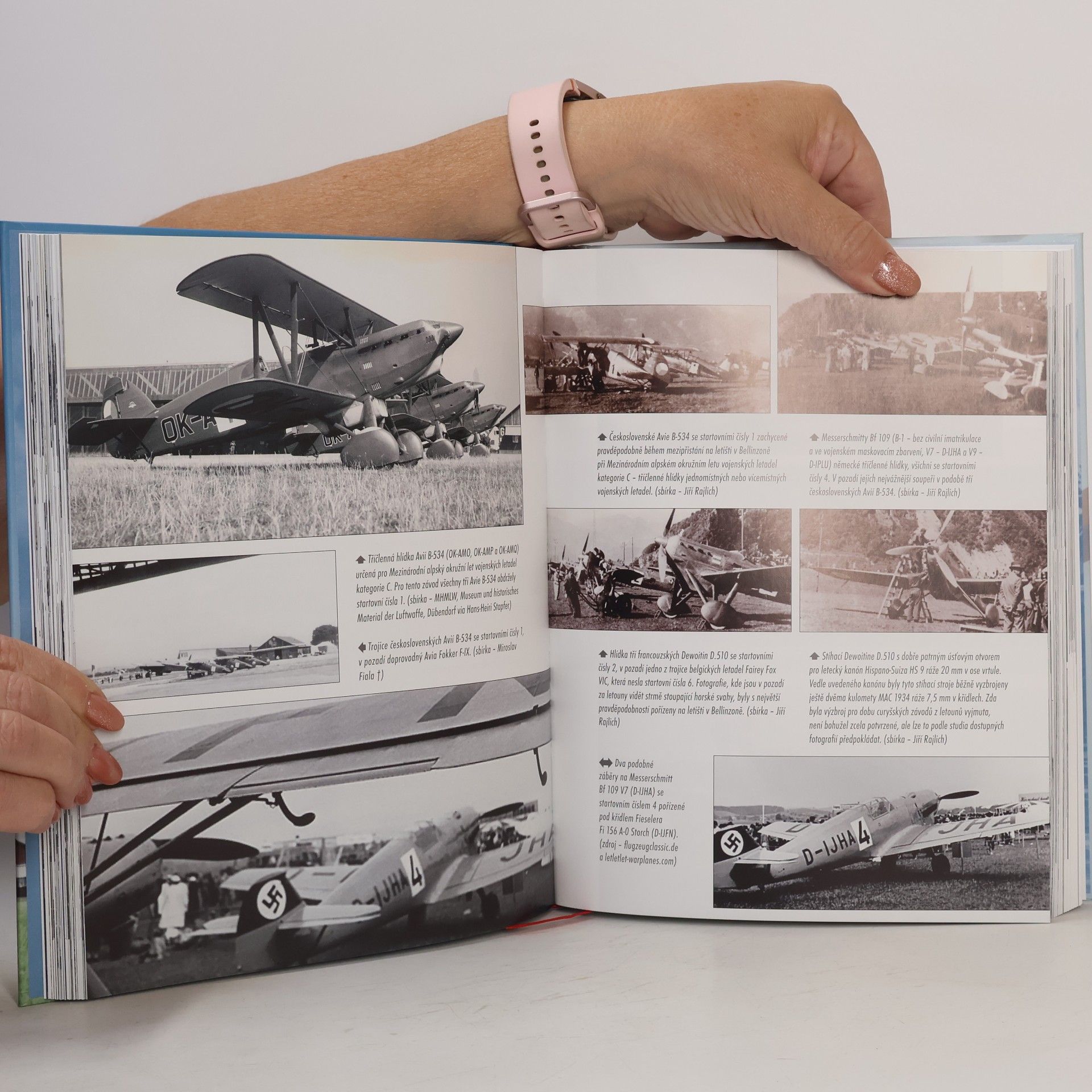 Jiří Rajlich Curych 1937 - Účast československých letců na IV. mezinárodním leteckém mítinku v Curychu v roce 1937