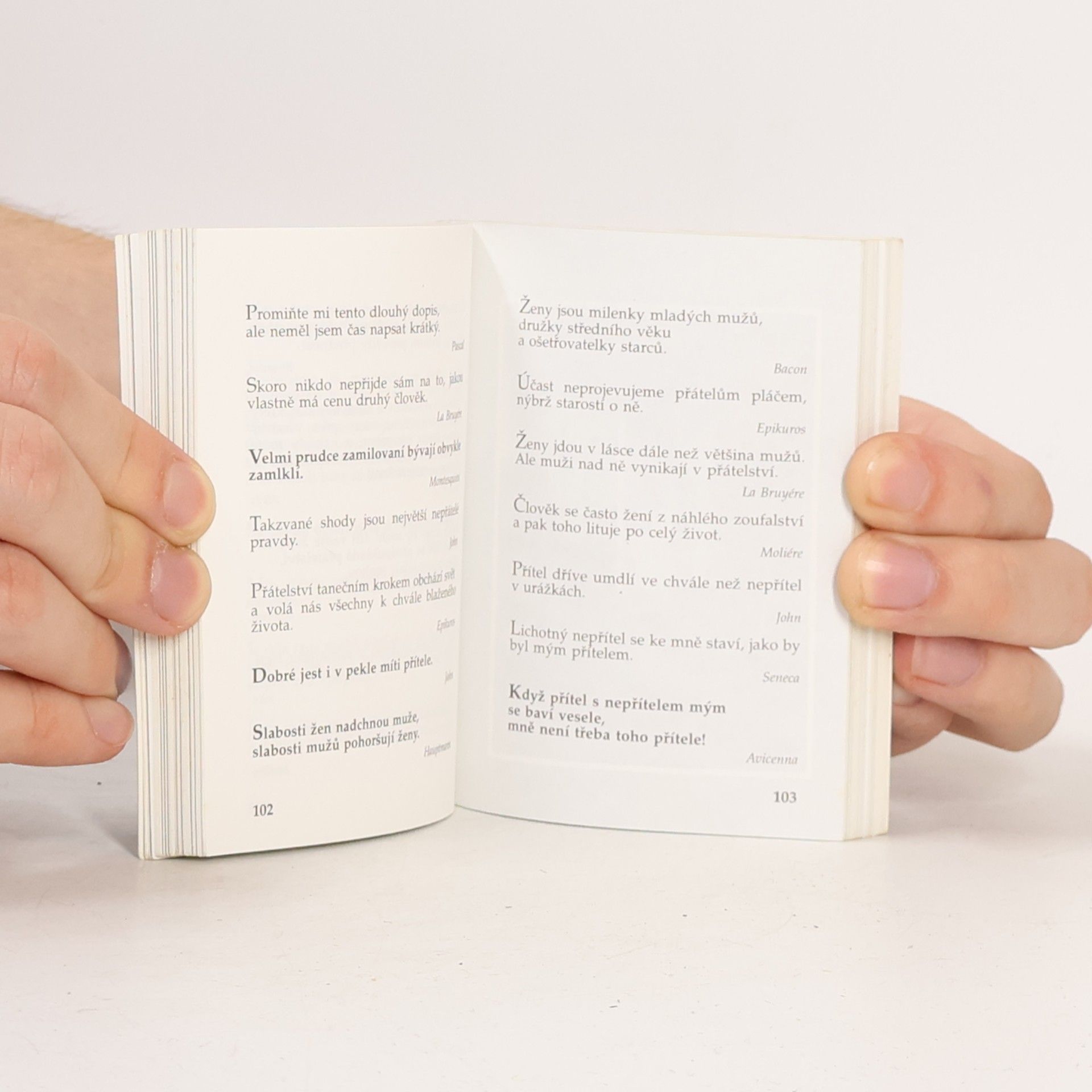 Various authors Myšlenky do kapsy