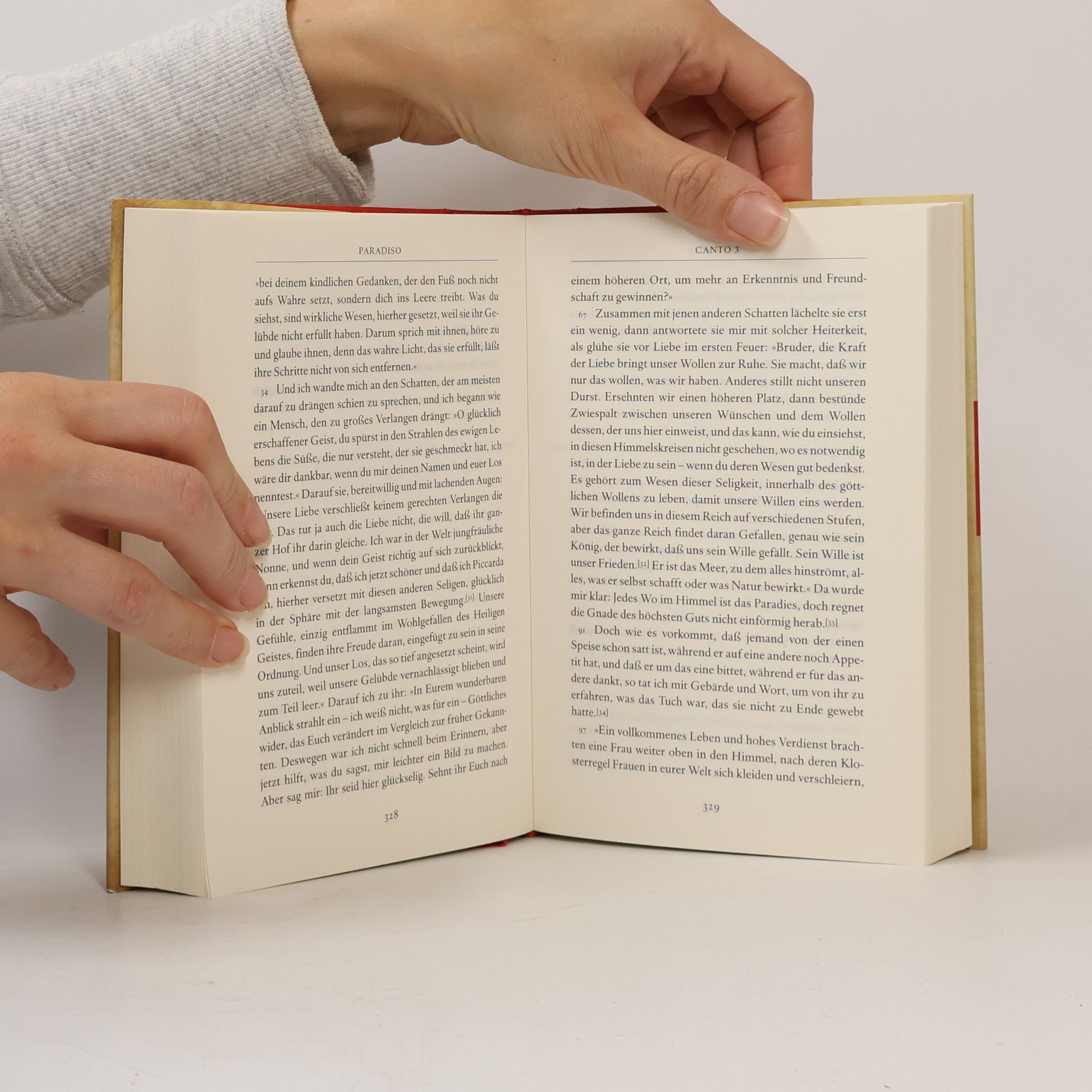 Dante Alighieri Commedia, deutsche Ausgabe