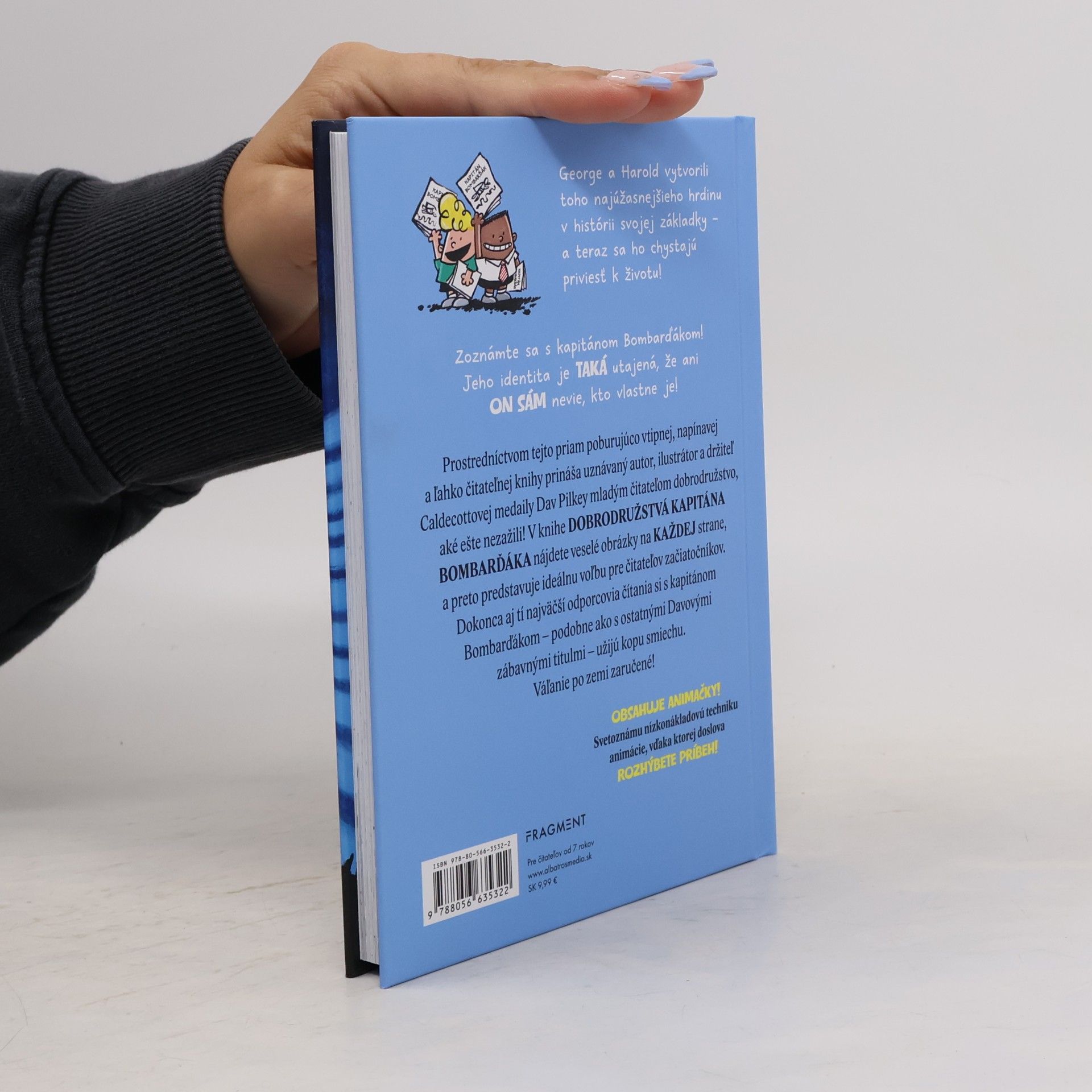 Dav Pilkey Dobrodružstvá kapitána Bombarďáka