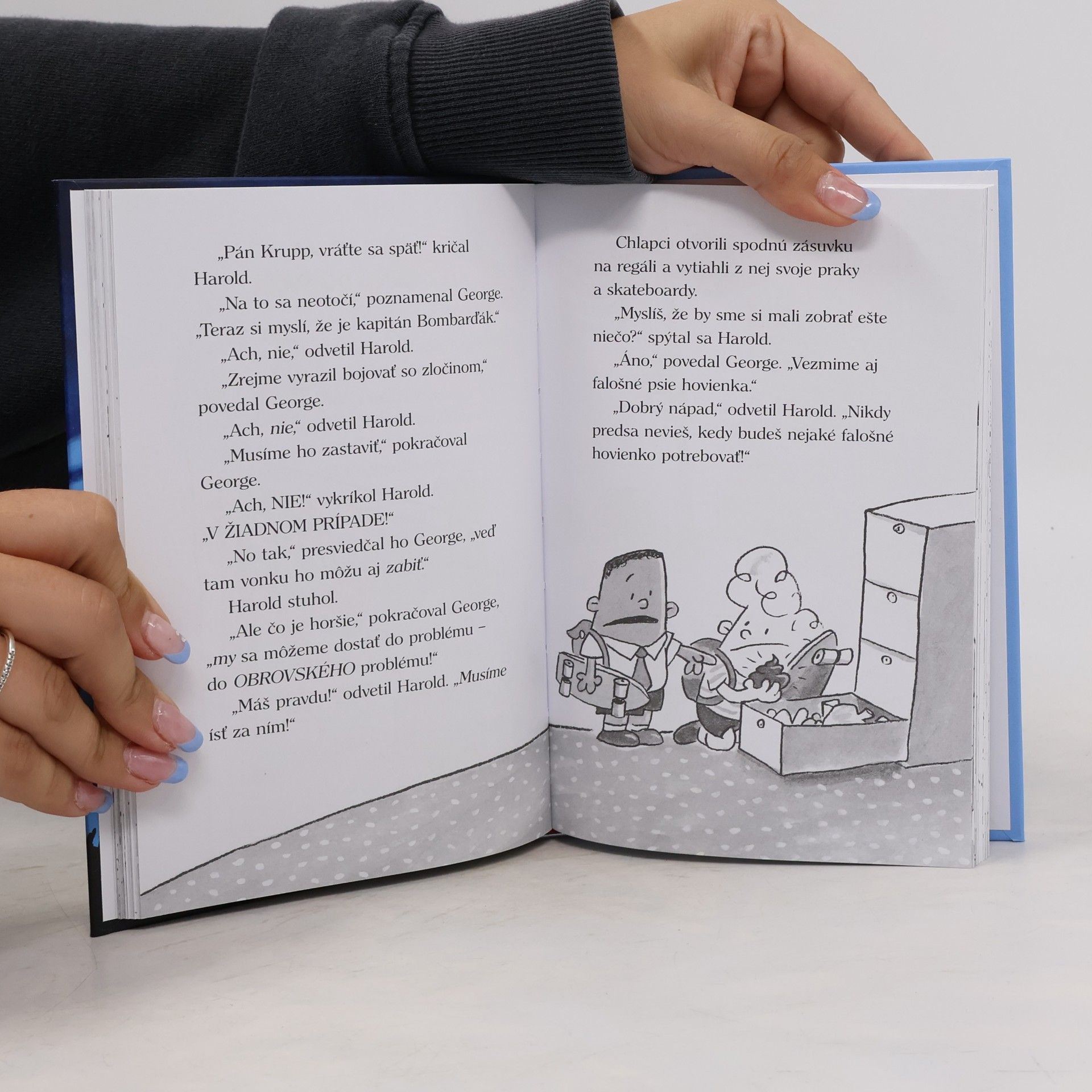 Dav Pilkey Dobrodružstvá kapitána Bombarďáka