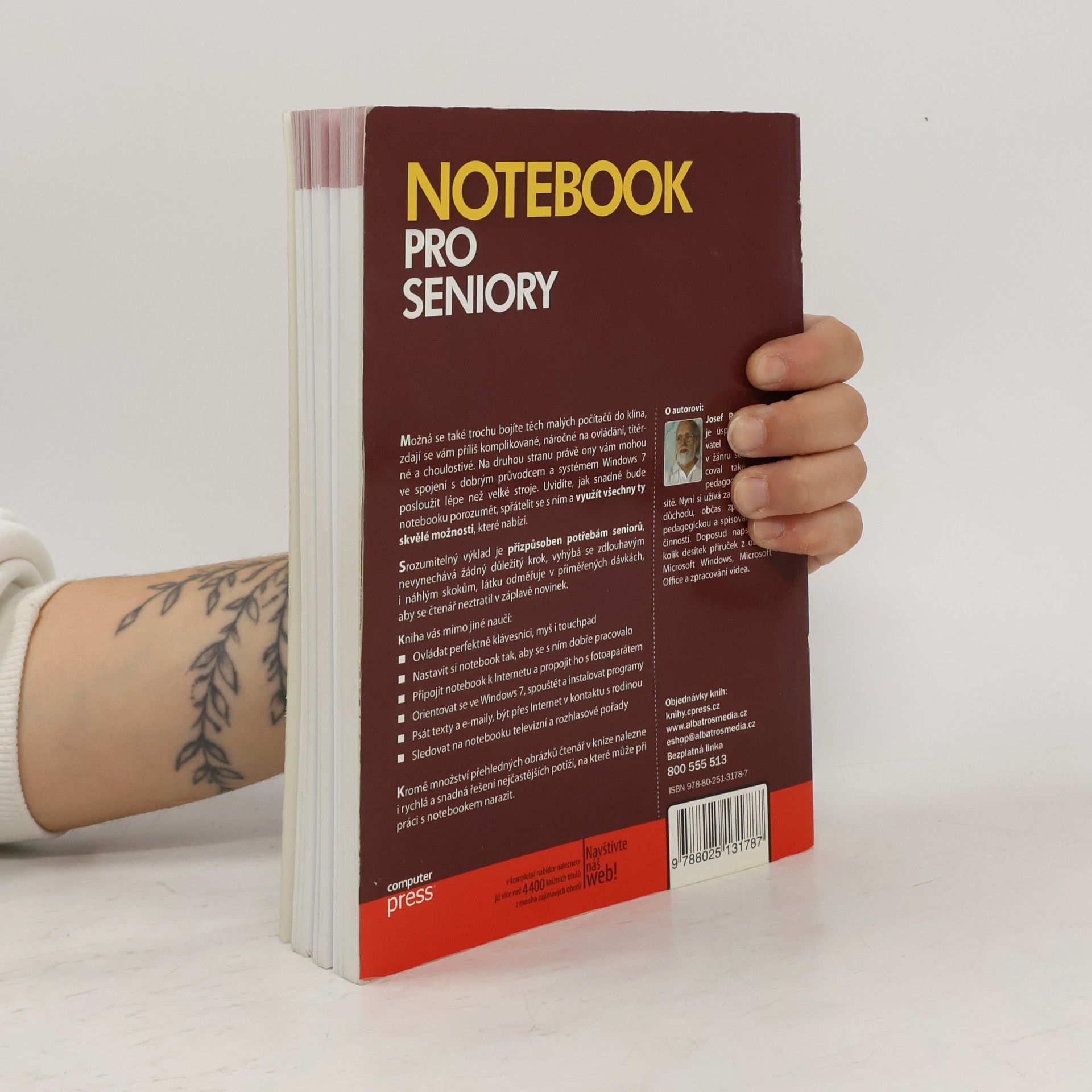 Josef Pecinovský Notebook pro seniory