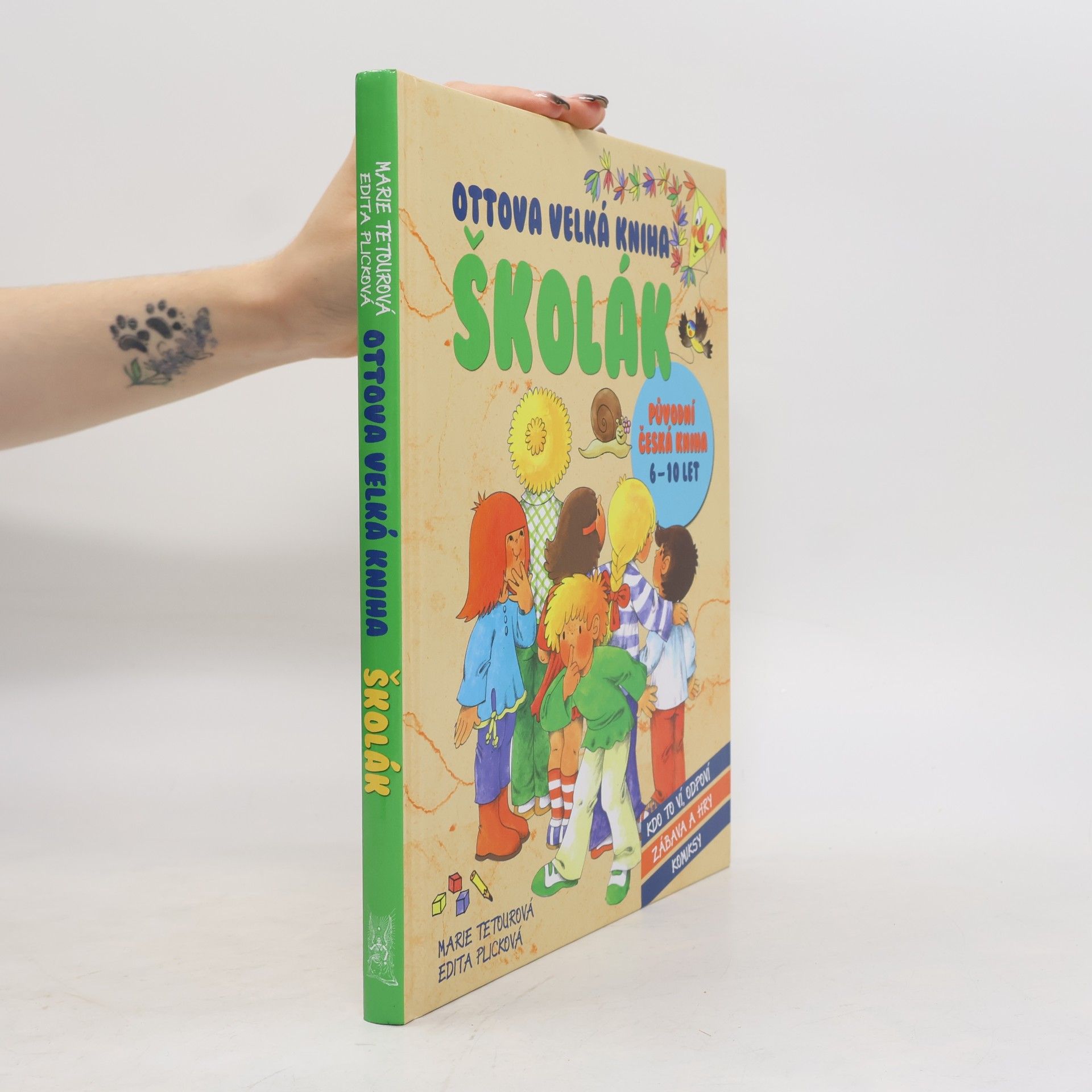 Plicková Edita Ottova velká kniha. Školák