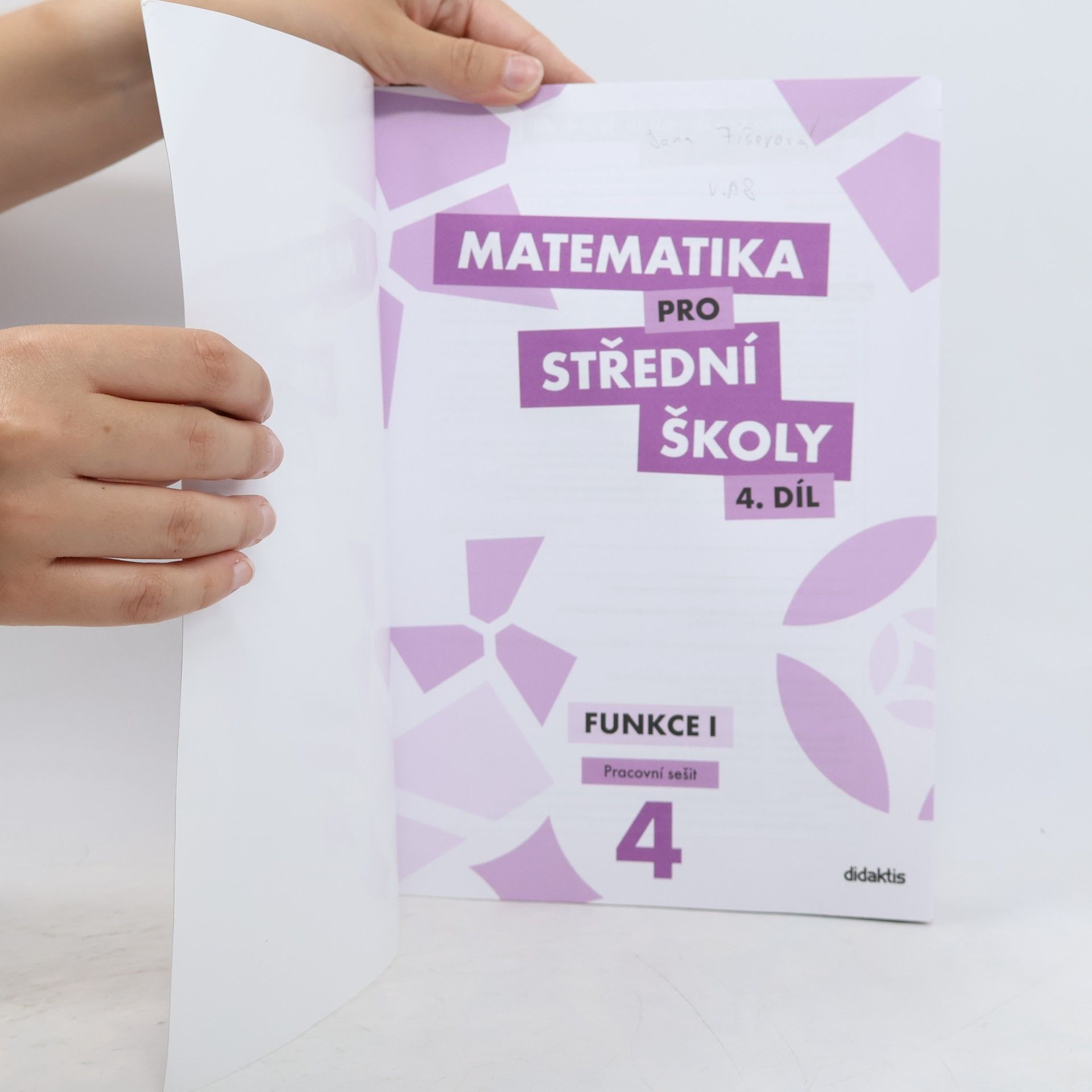Milan Navrátil Matematika pro střední školy - 4: Funkce 1