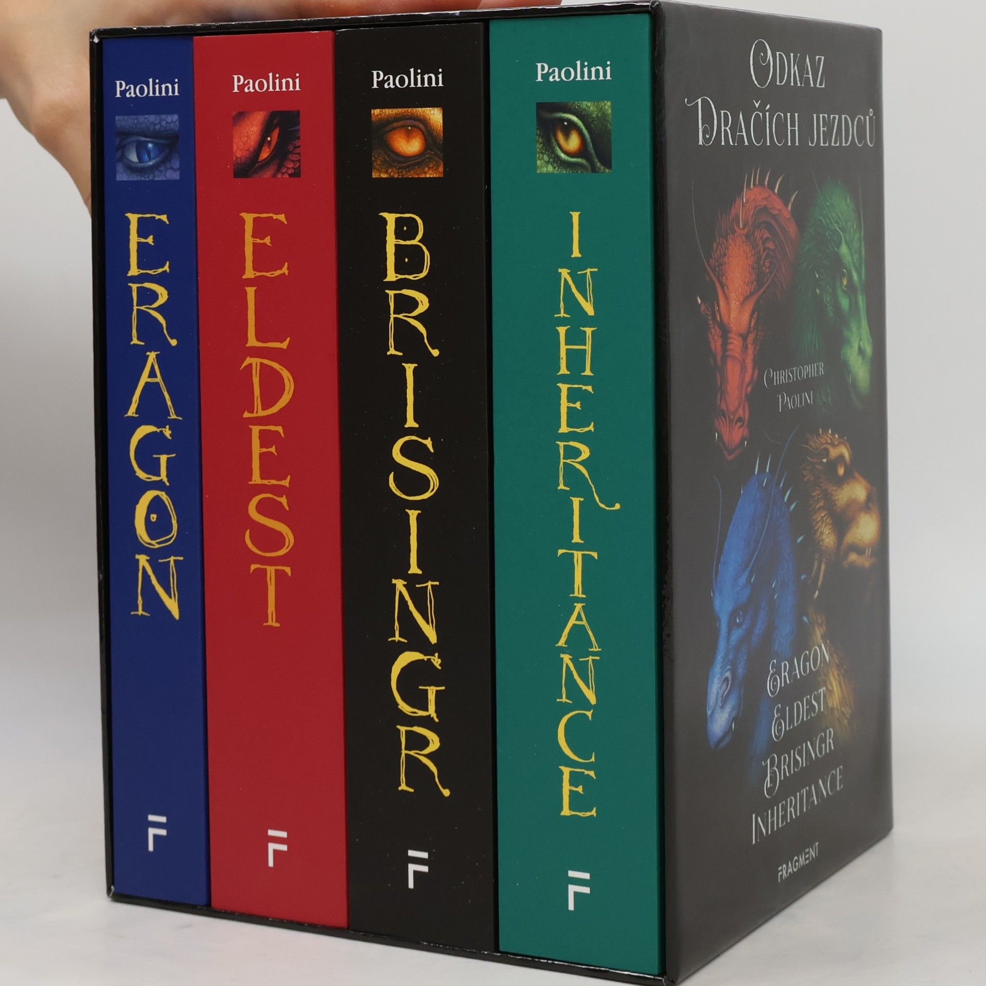 Christopher Paolini Odkaz Dračích jezdců 1-4. Box