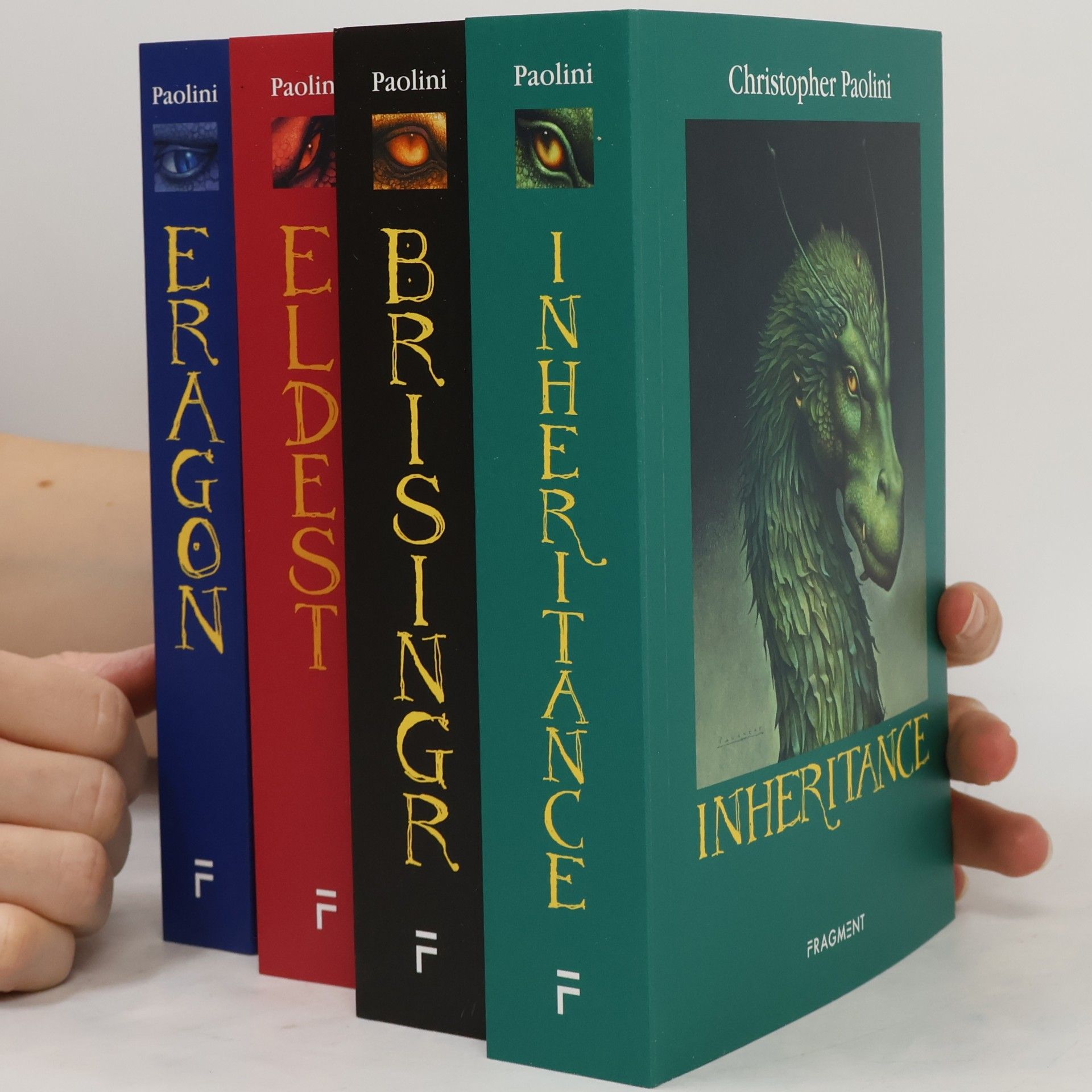 Christopher Paolini Odkaz Dračích jezdců 1-4. Box