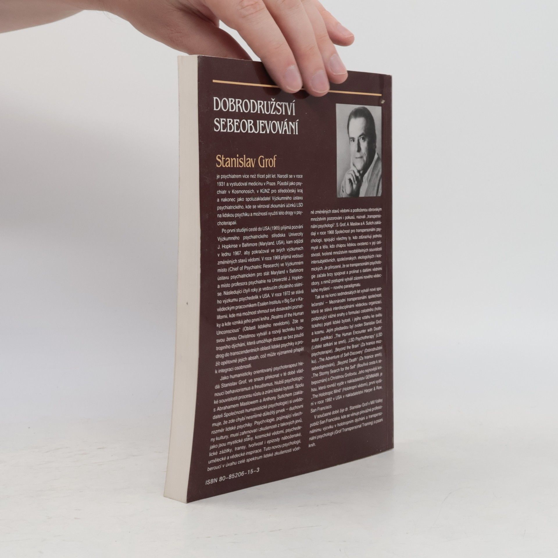 Stanislav Grof Dobrodružství sebeobjevování