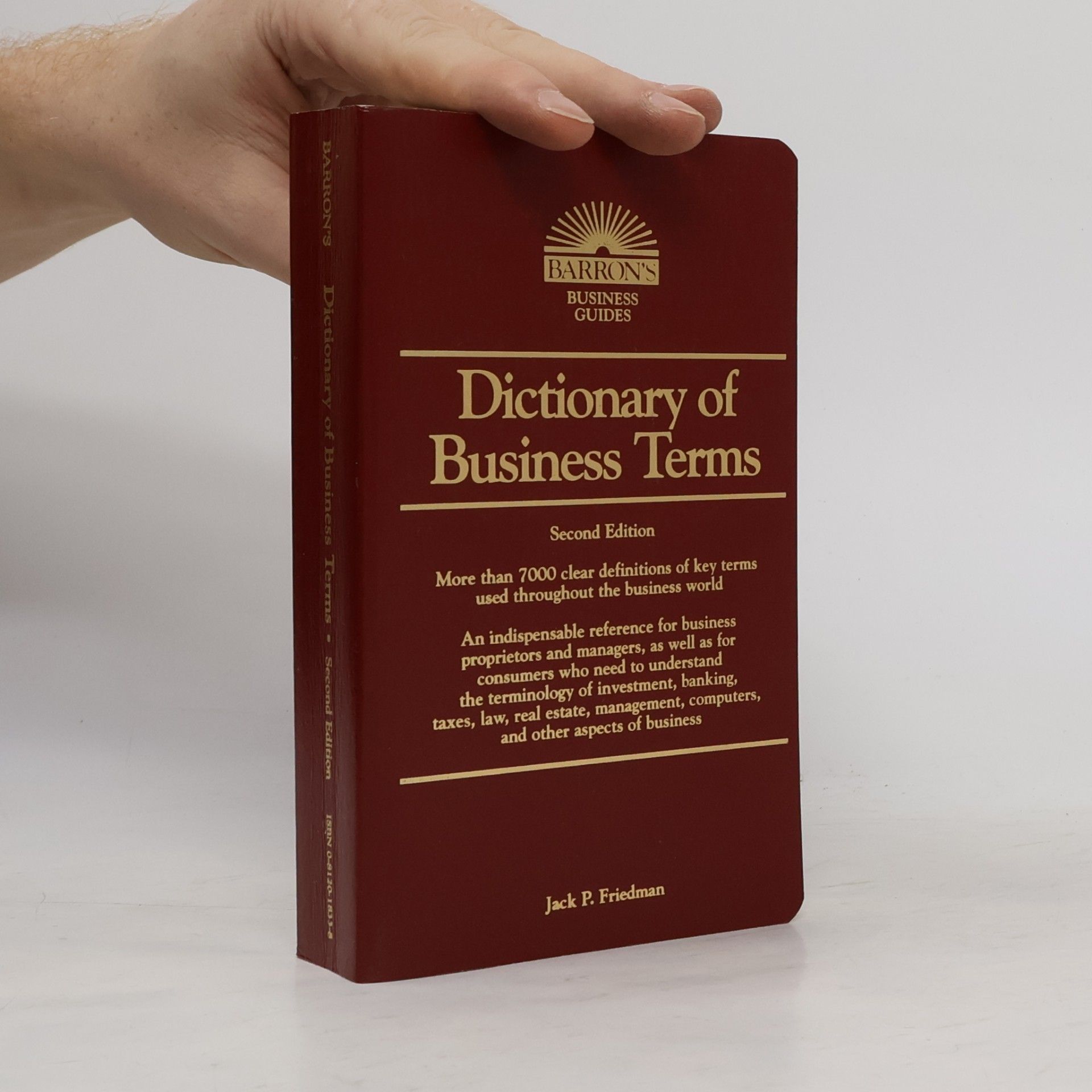 Jack P. Friedman Dictionary of business terms