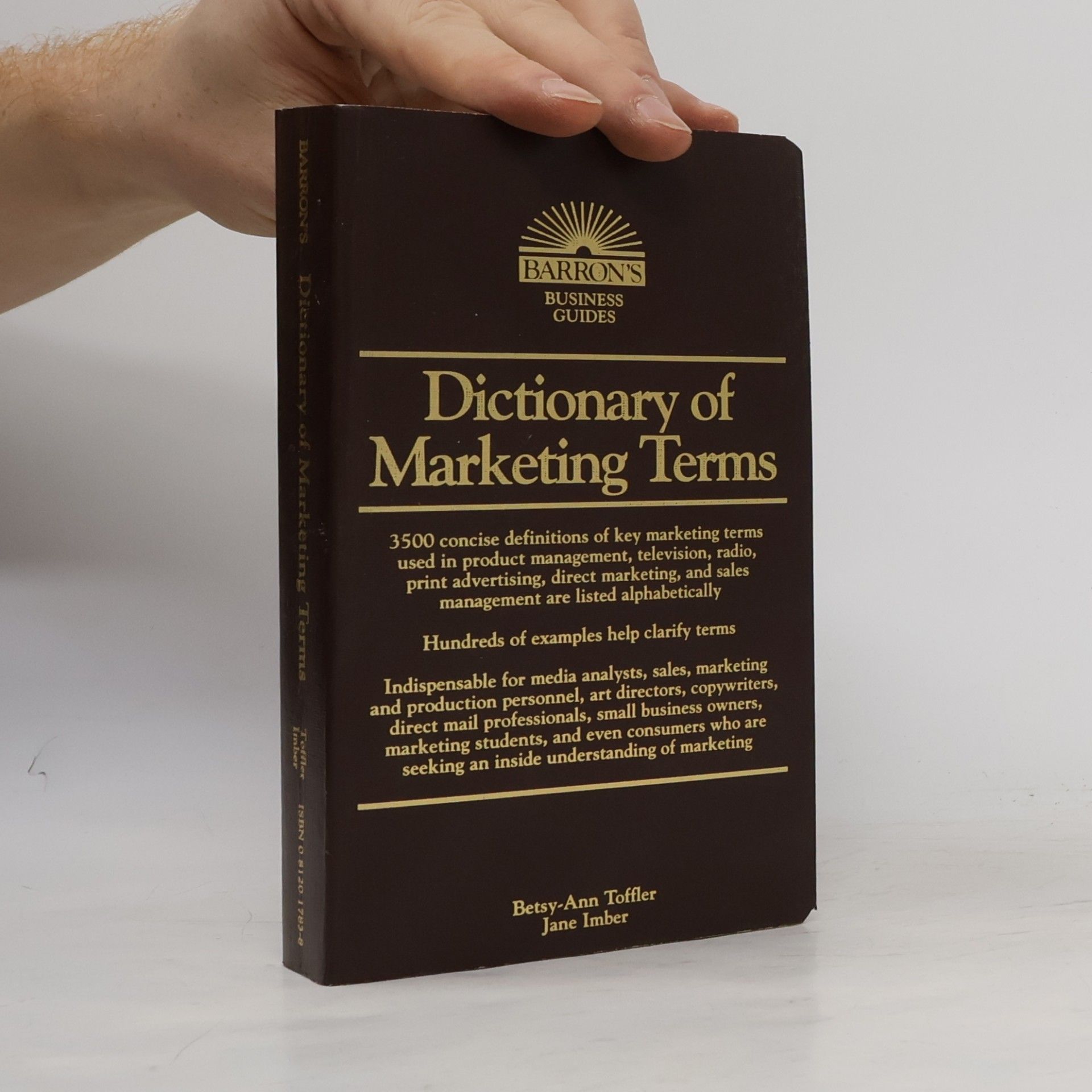 Jane Imber Dictionary of marketing terms