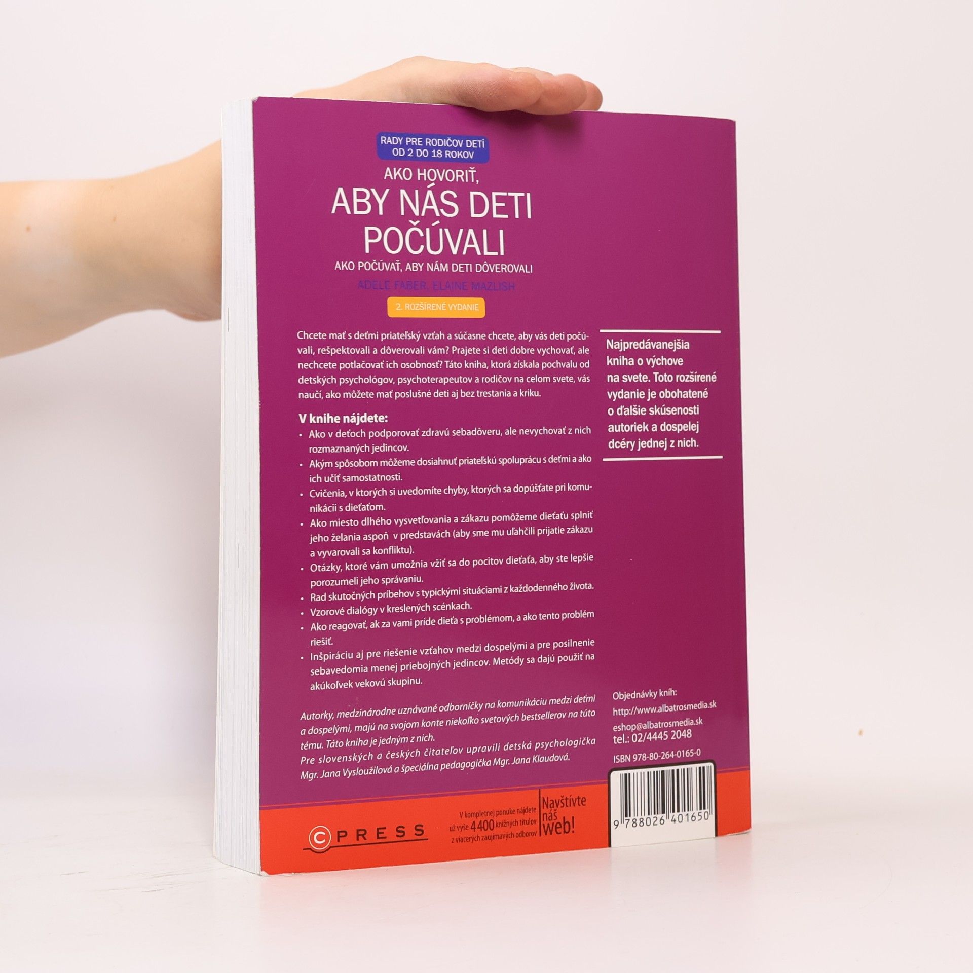 Adele Faber Ako hovoriť, aby nás deti počúvali