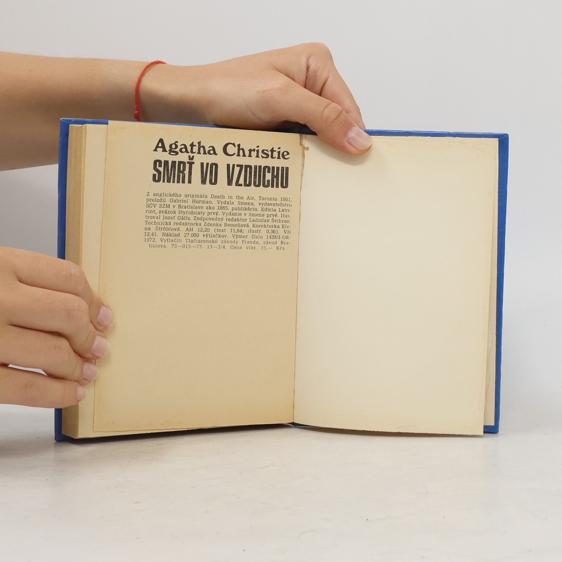 Agatha Christie Smrť vo vzduchu