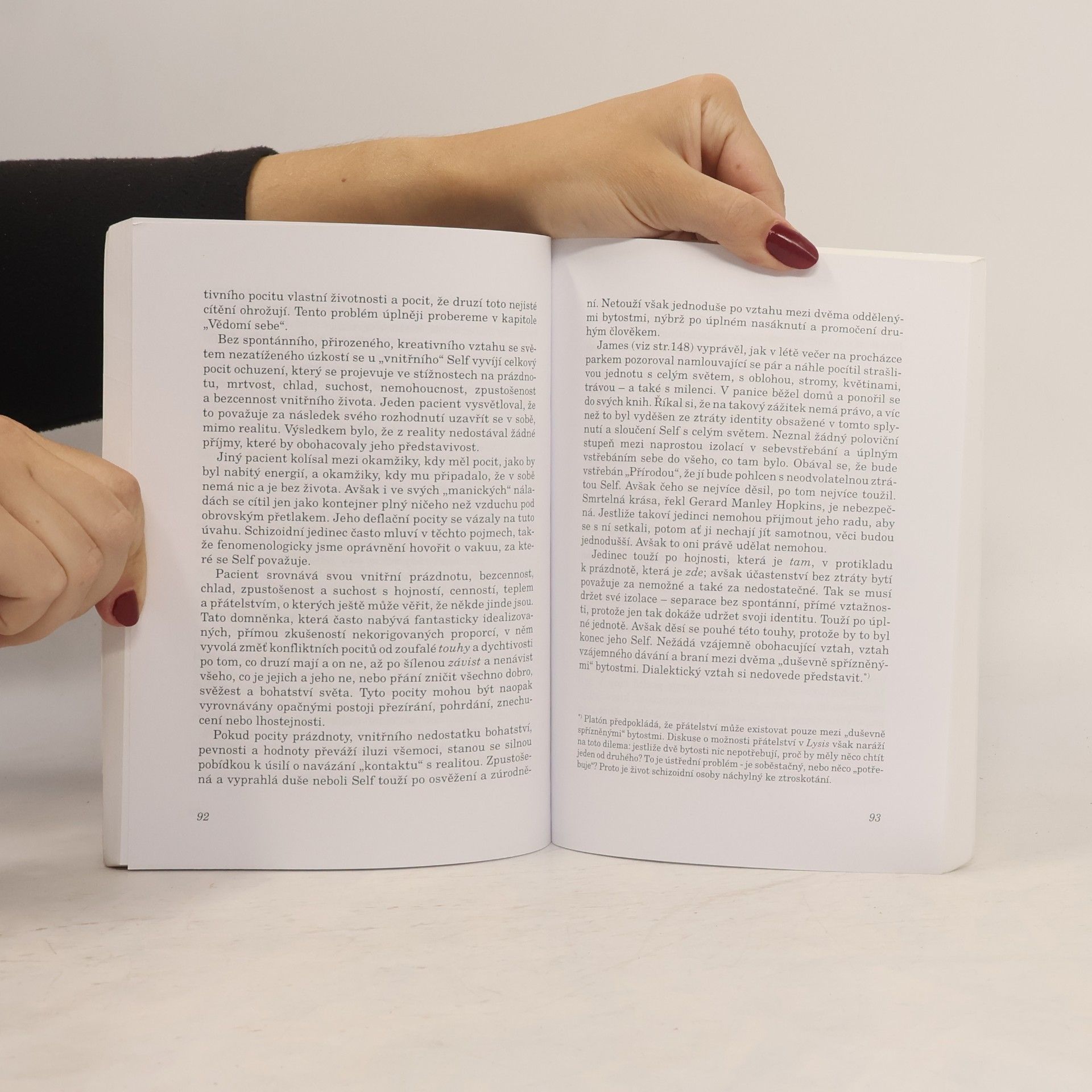 Ronald D. Laing Rozdělené self: Existenciální studie o duševním zdraví a nemoci