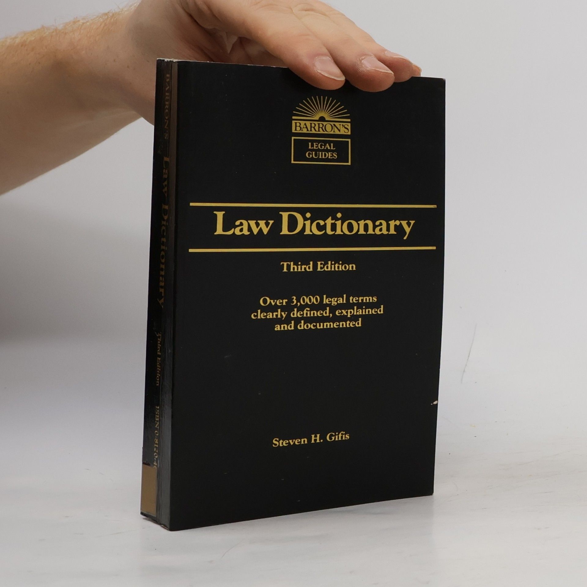 Steven H. Gifis Law Dictionary - Third Edition
