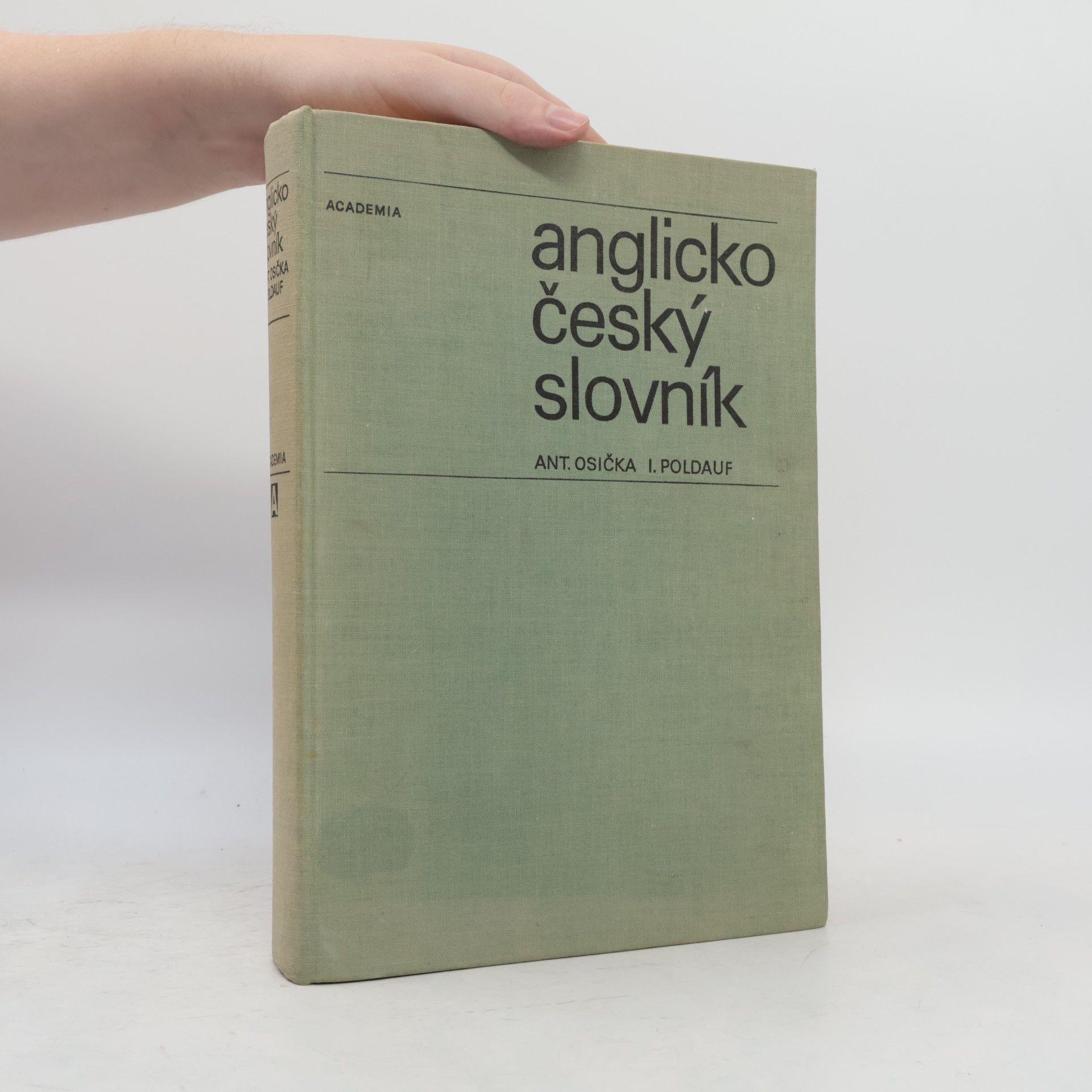 Antonín Osička Anglicko-český slovník. S dodatky