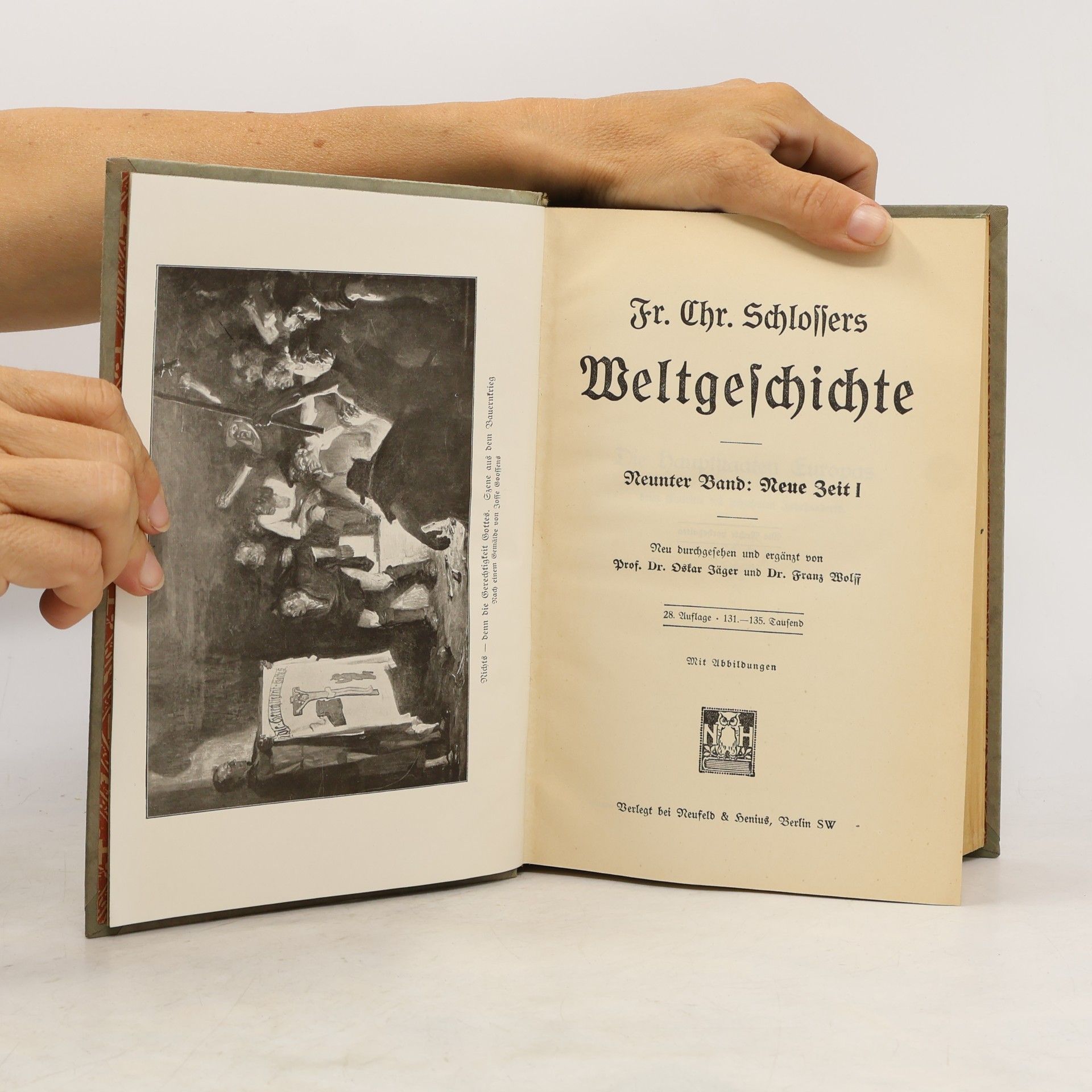 Various authors Schlossers Weltgeschichte. Band IX-X
