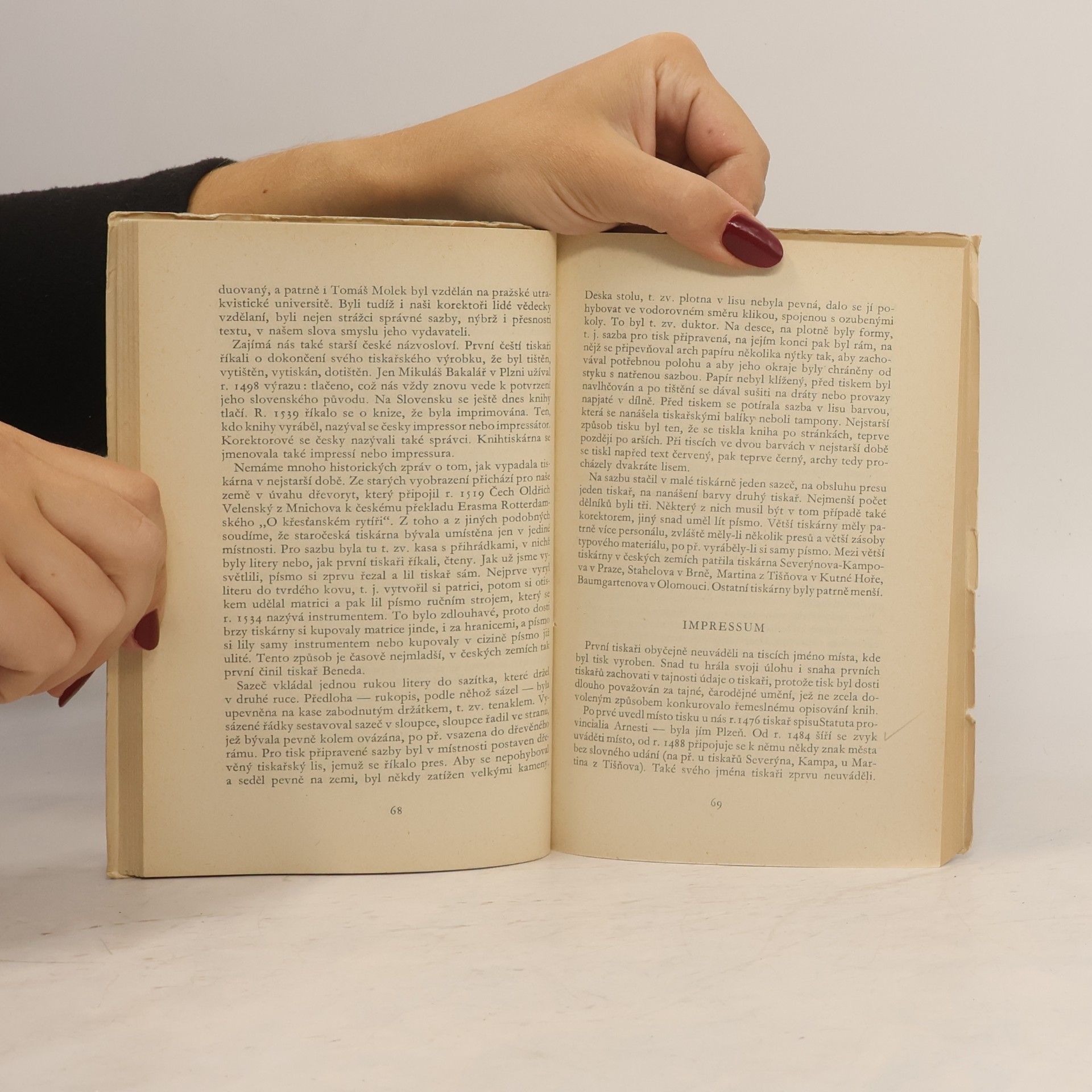 Dr. Marie L. Černá Objevy dneška. Sručné dějiny knihtisku