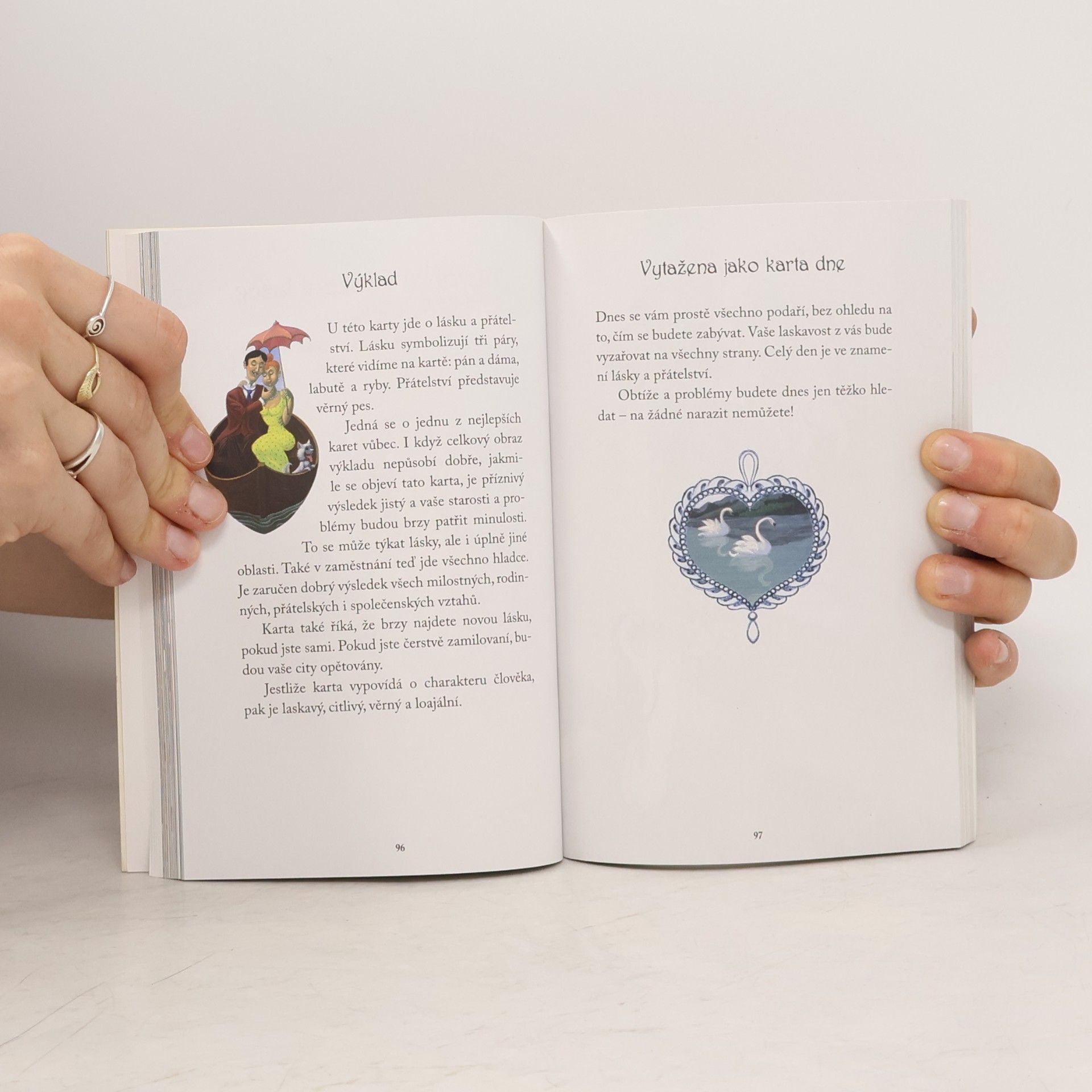 Regula Elizabeth Fiechter Mystický Kipper - Kniha a 36 vykládacích karet