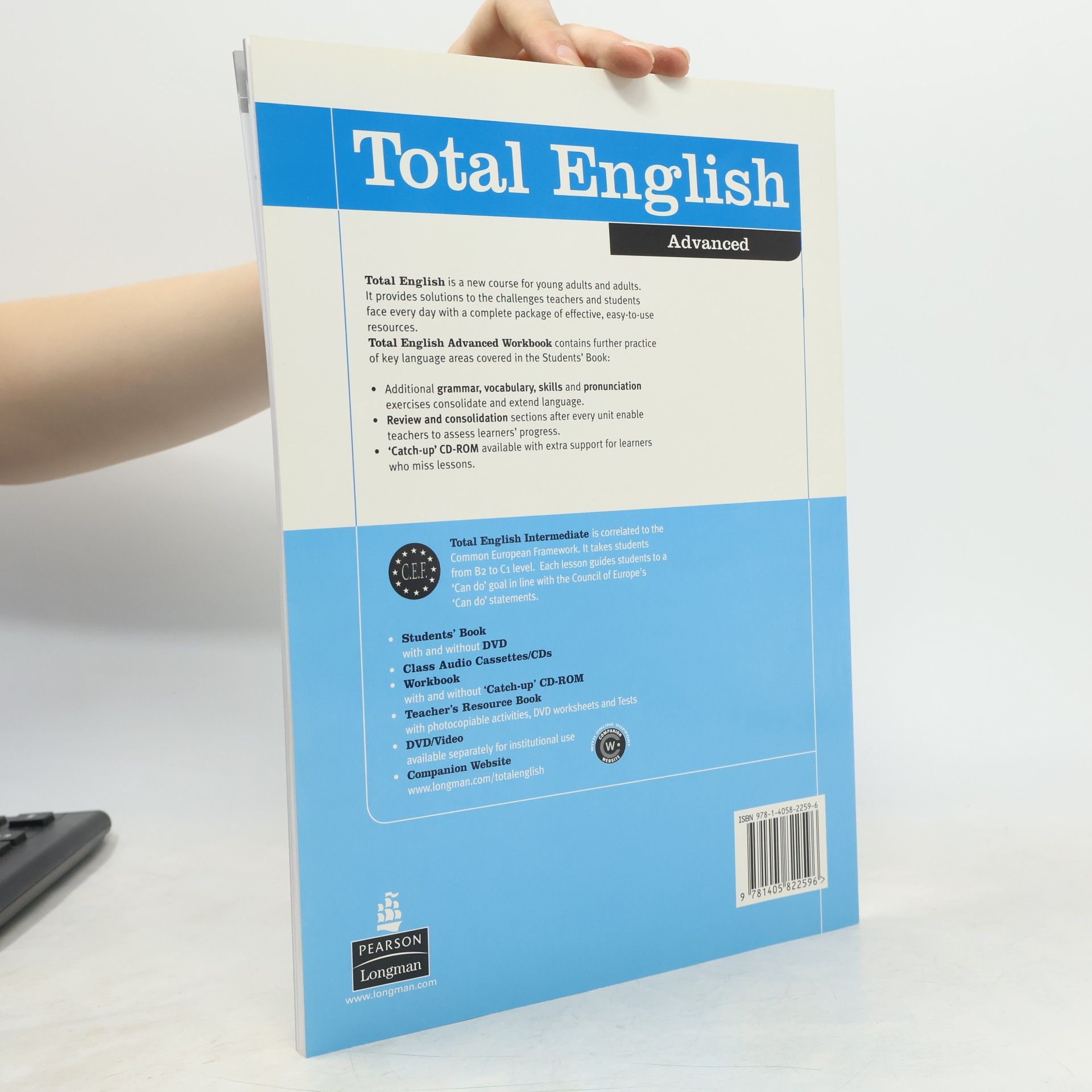 Antonia Clare Total English: Advanced. Workbook (with key)