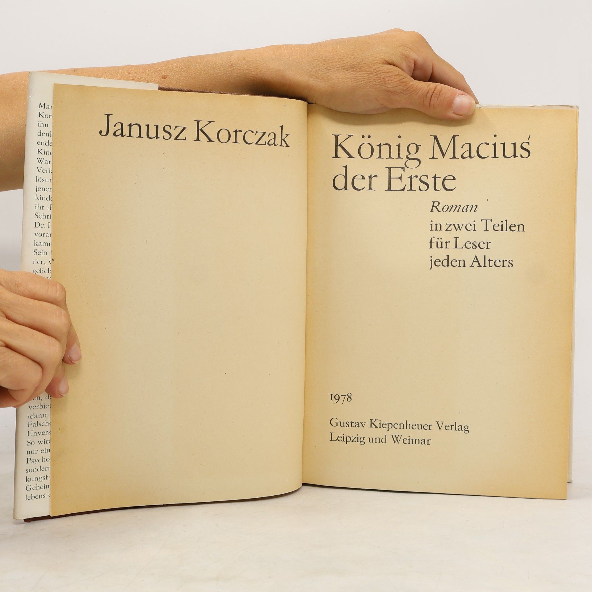Janusz Korczak König Maciuś der Erste