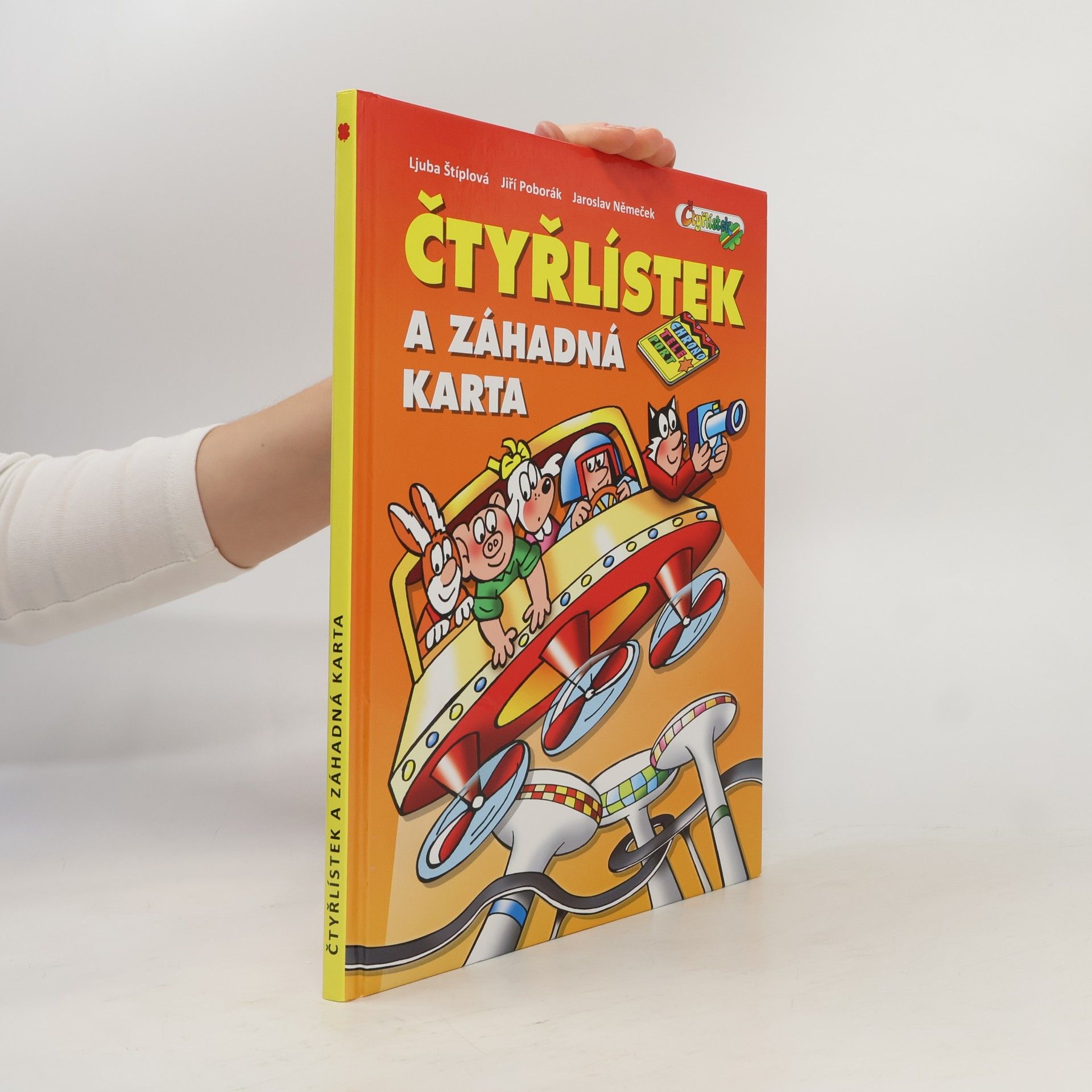 Ljuba Štíplová Čtyřlístek a záhadná karta