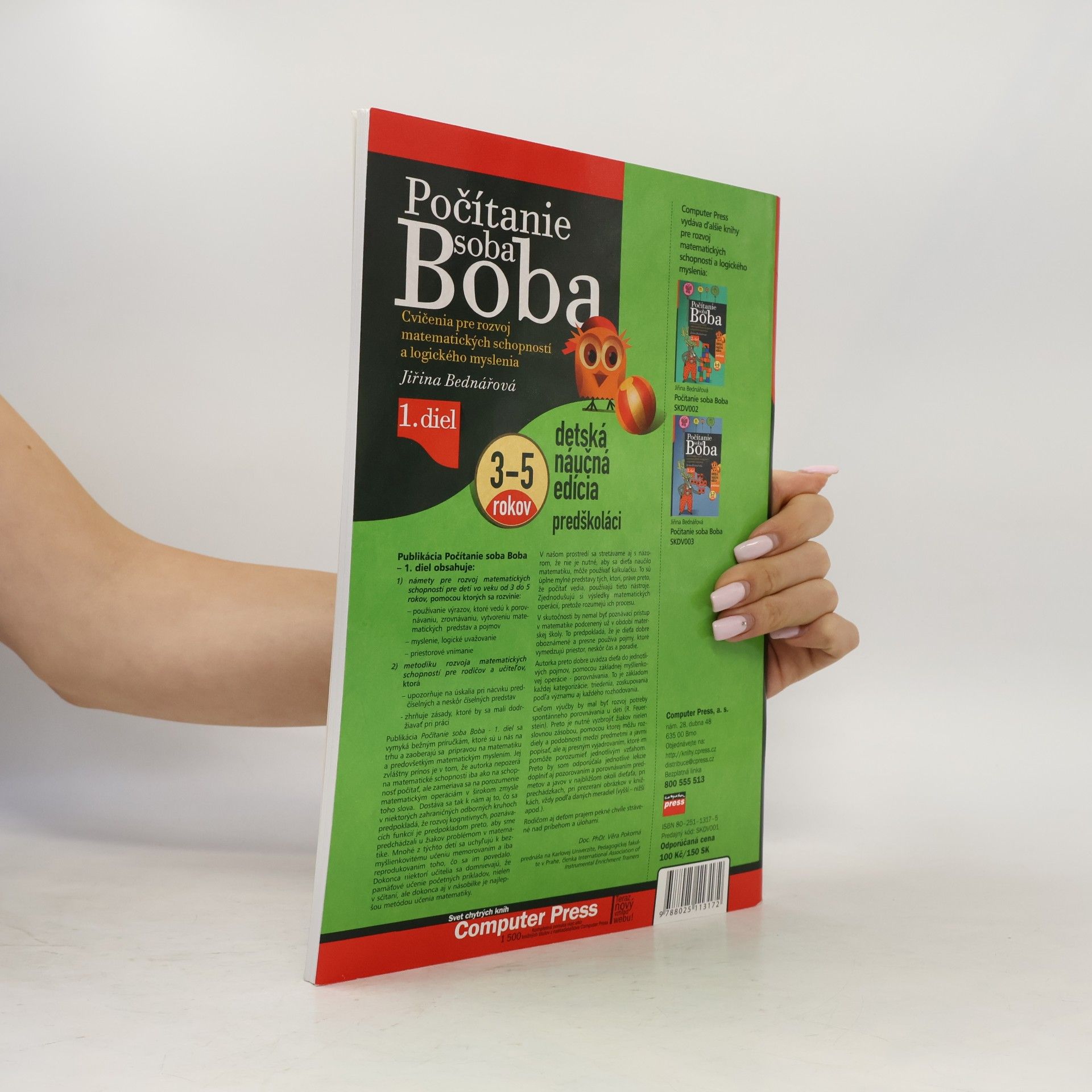 Jiřina Bednářová Počítanie soba Boba