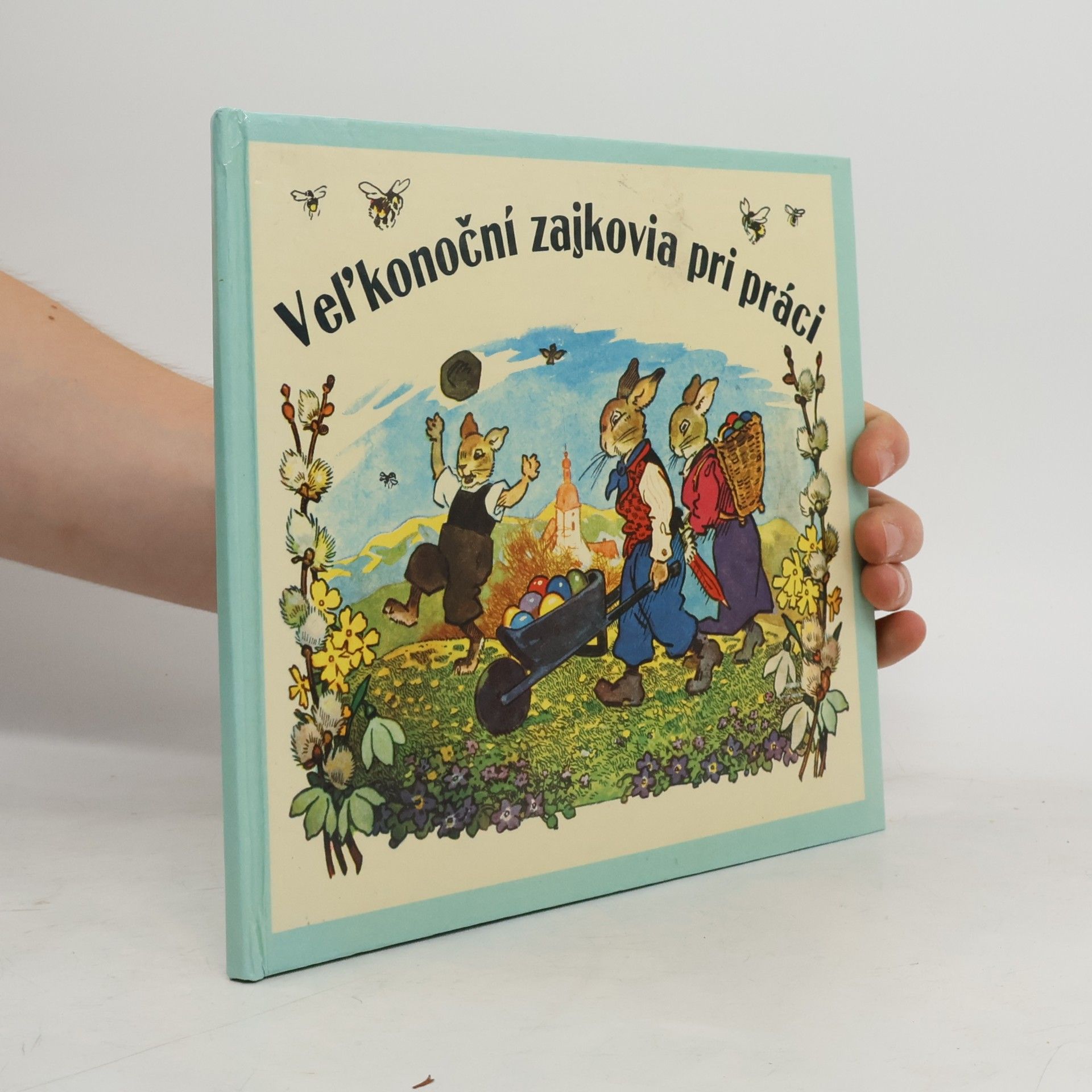 Anna Dražilová Veľikonoční zajkovia pri práci