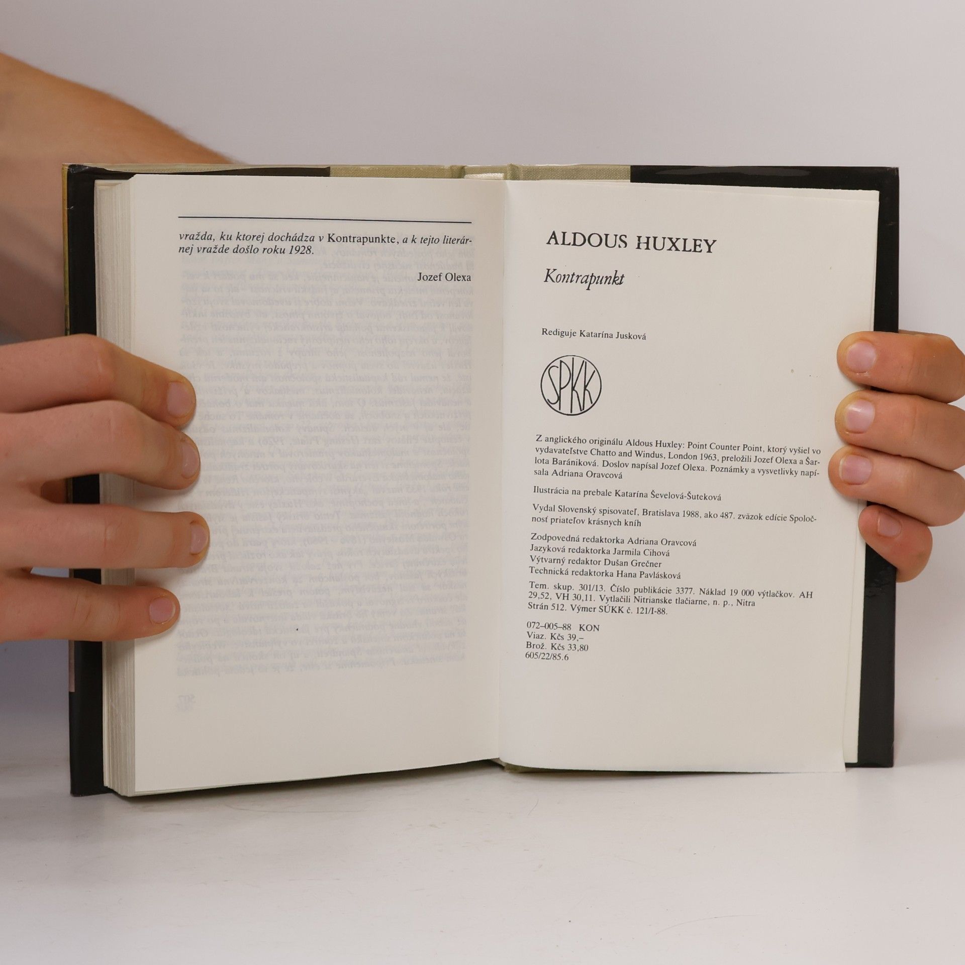 Aldous Huxley Kontrapunkt