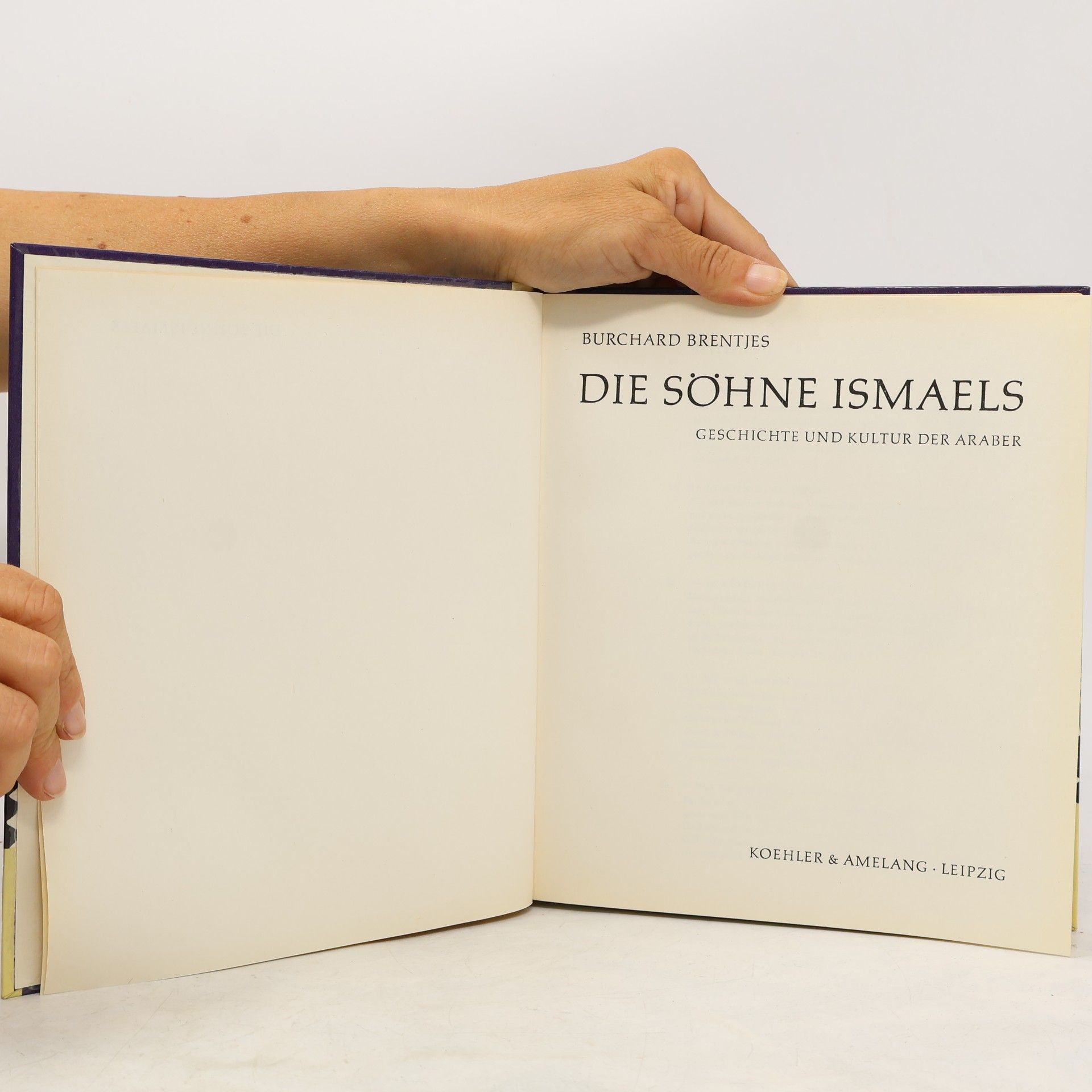 Burchard Brentjes Die Söhne Ismaels