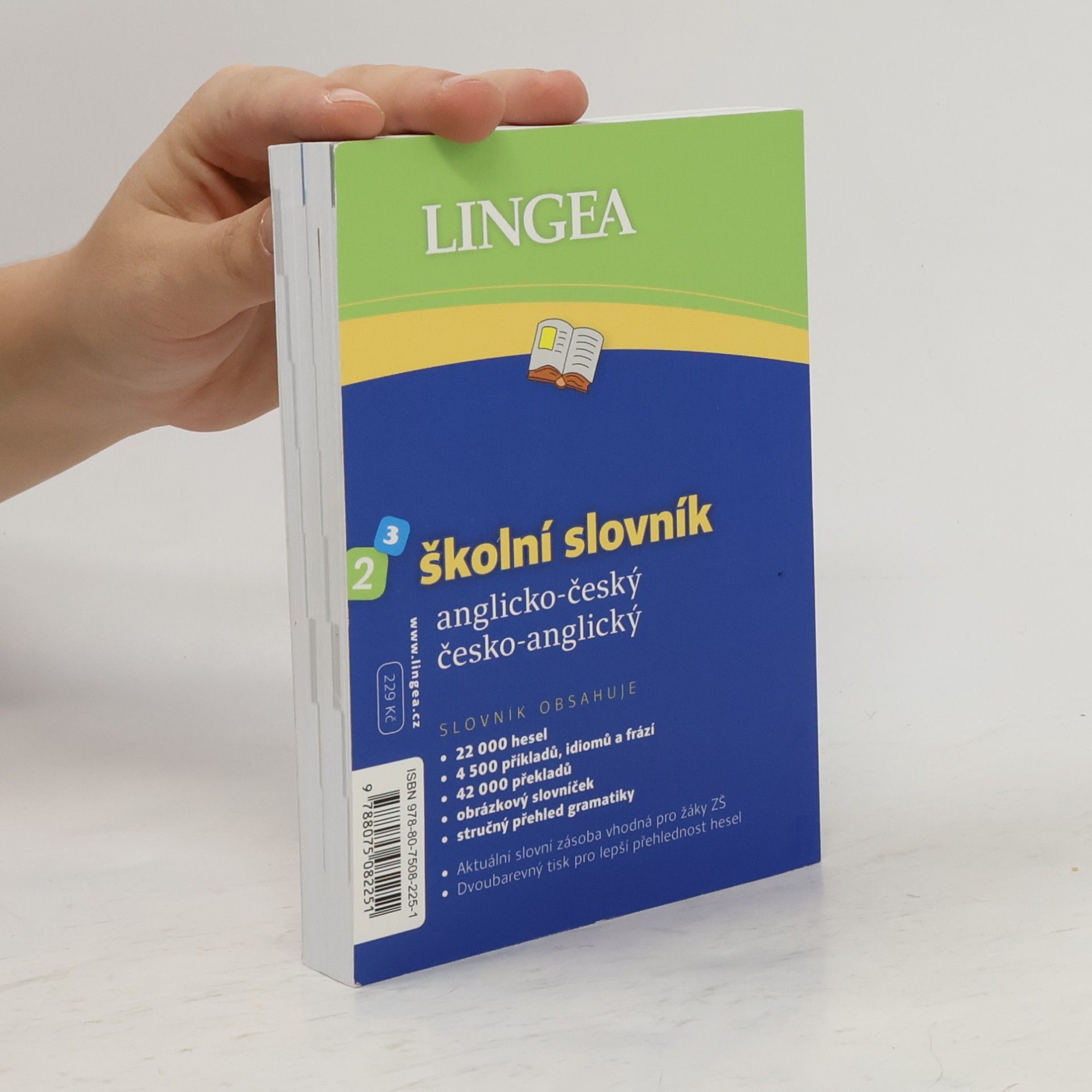 Lingea Školní slovník anglicko-český, česko-anglický