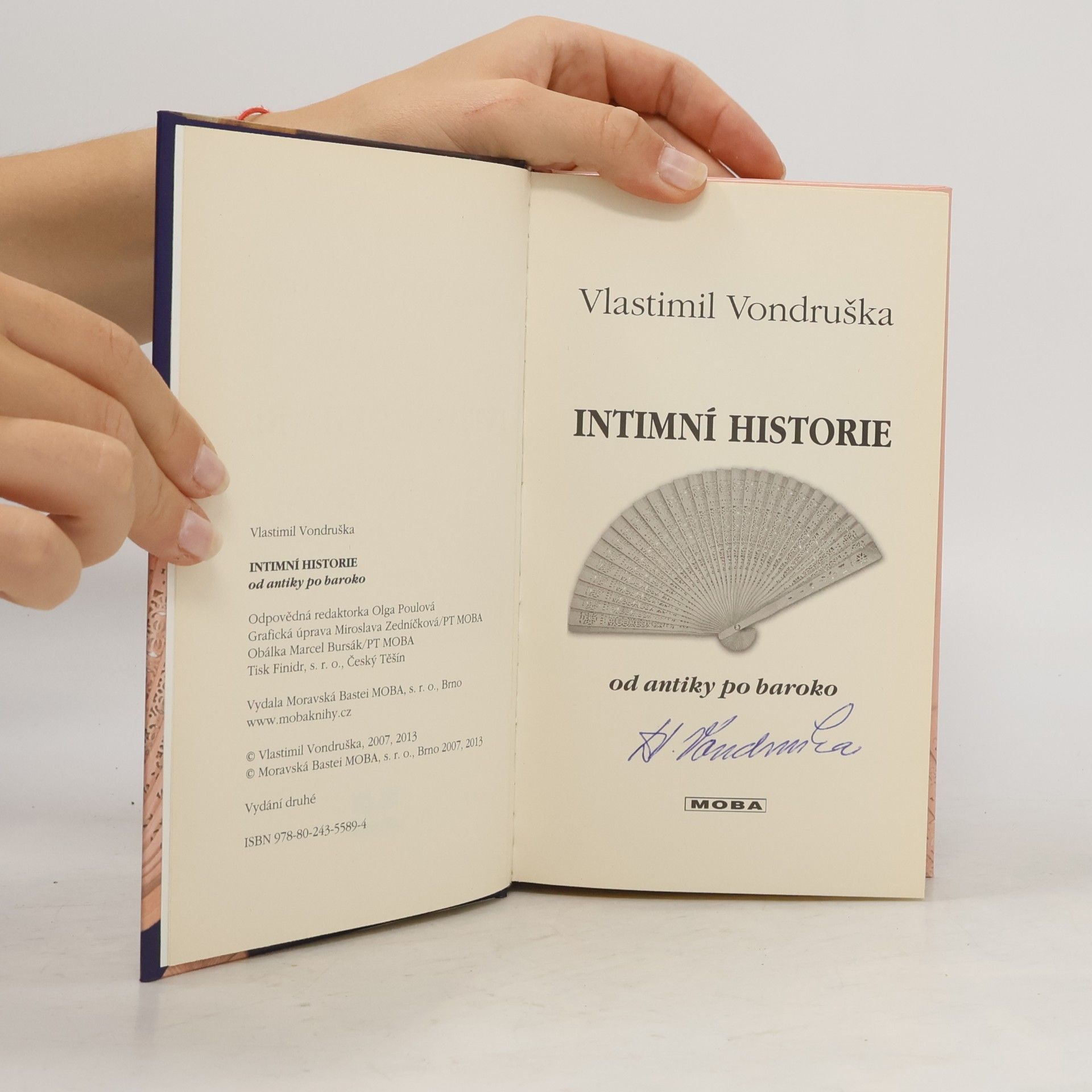 Vlastimil Vondruška Intimní historie od antiky po baroko