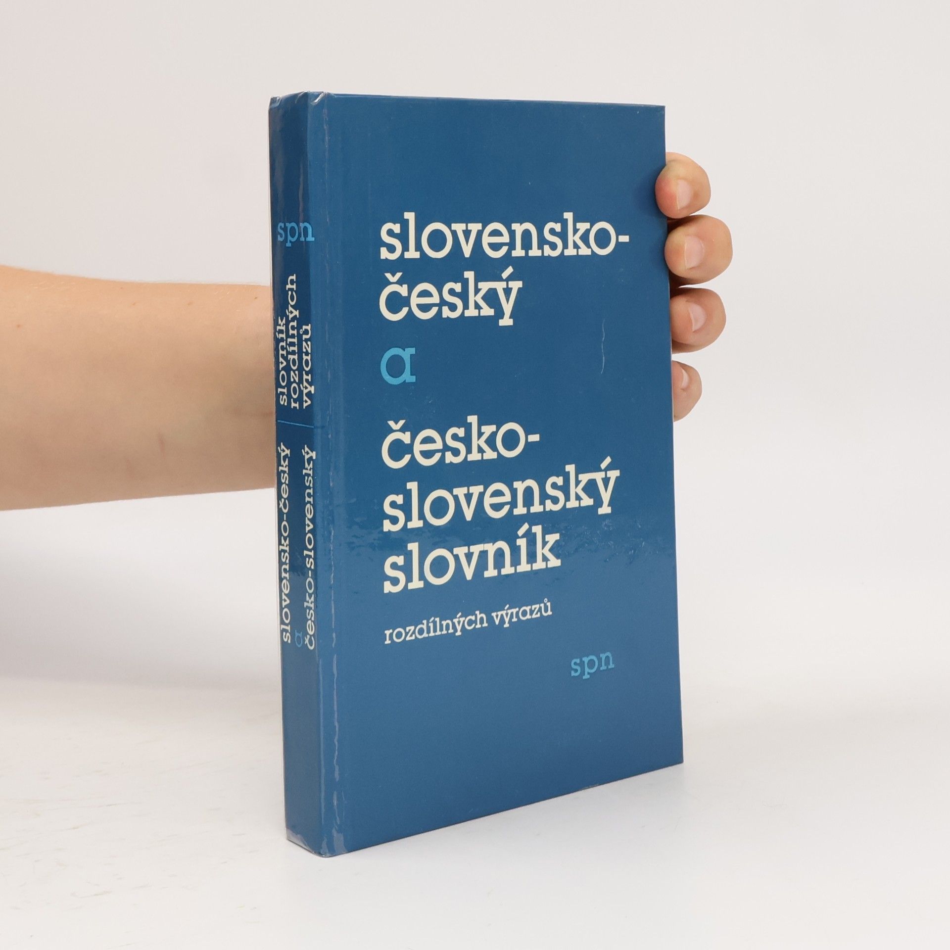 Jaroslav Nečas Slovensko-český a česko-slovenský slovník rozdílných výrazů