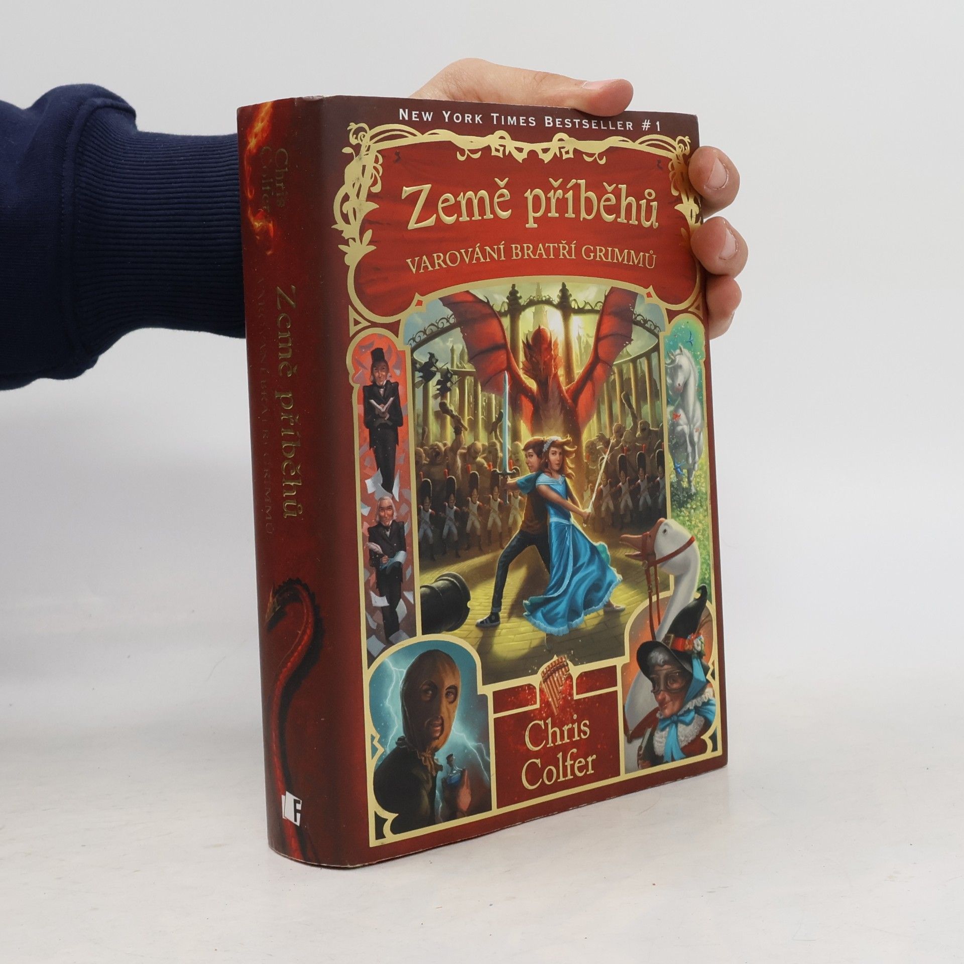 Chris Colfer Země příběhů. Varování bratří Grimmů