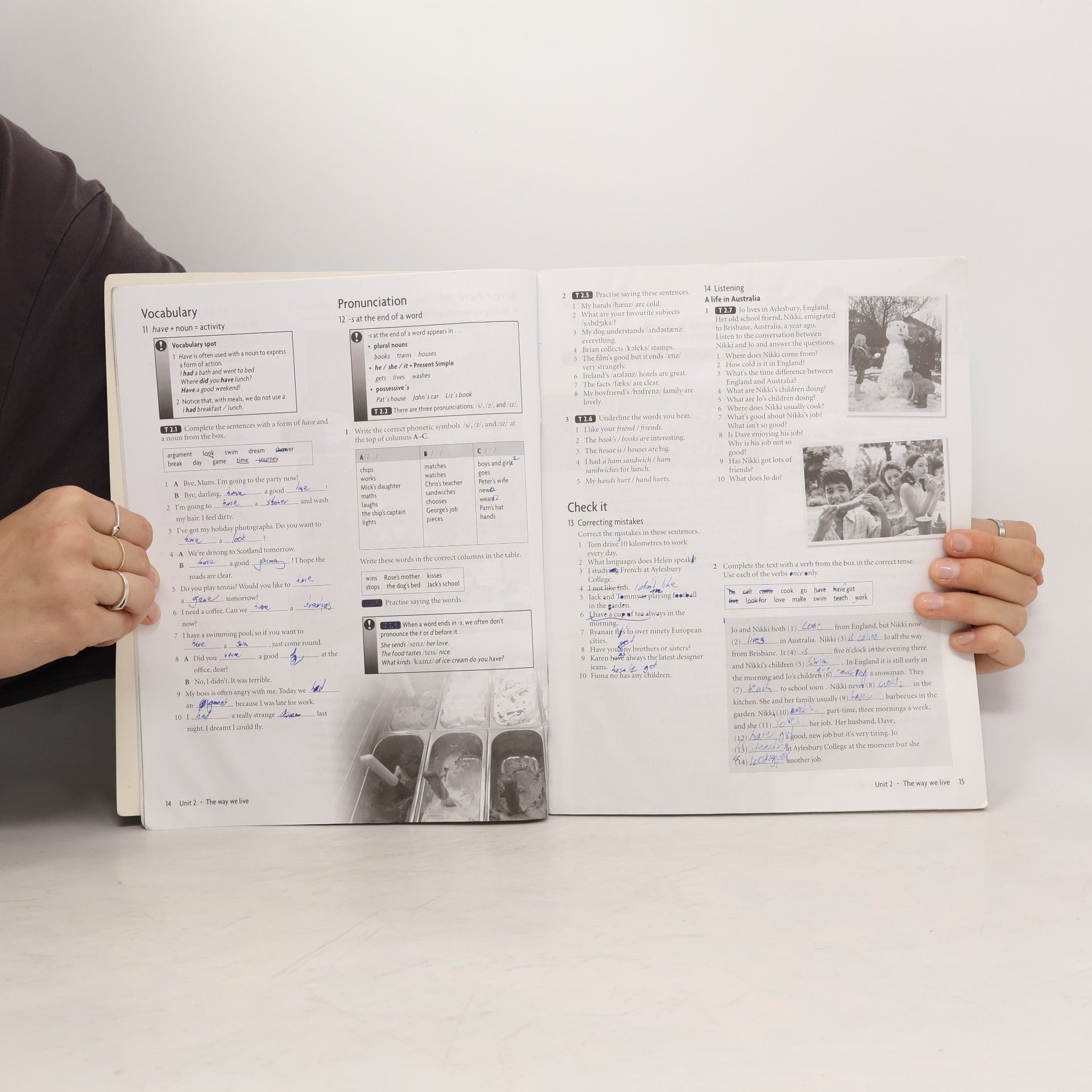 Liz Soars New Headway : pre-intermediate : workbook with key