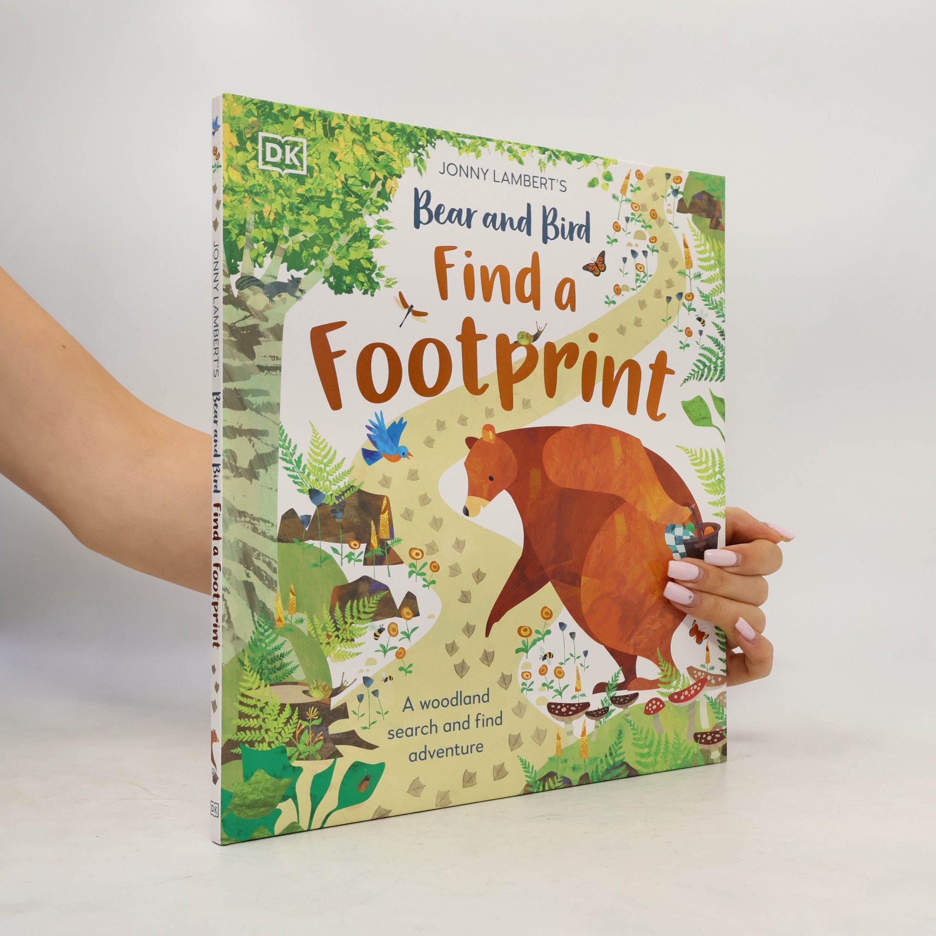 Johny Lambert Jonny Lambert's Bear and Bird: Find a Footprint