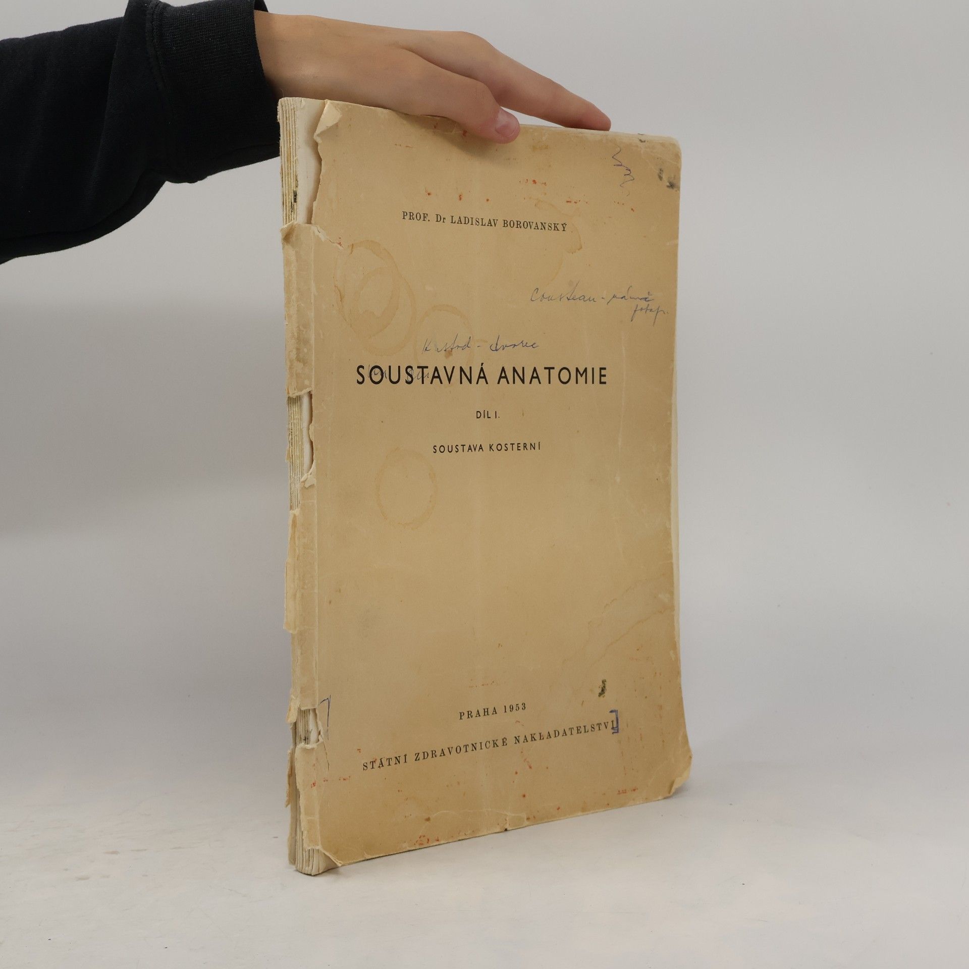Soustavná anatomie, I. díl - Soustava kosterní