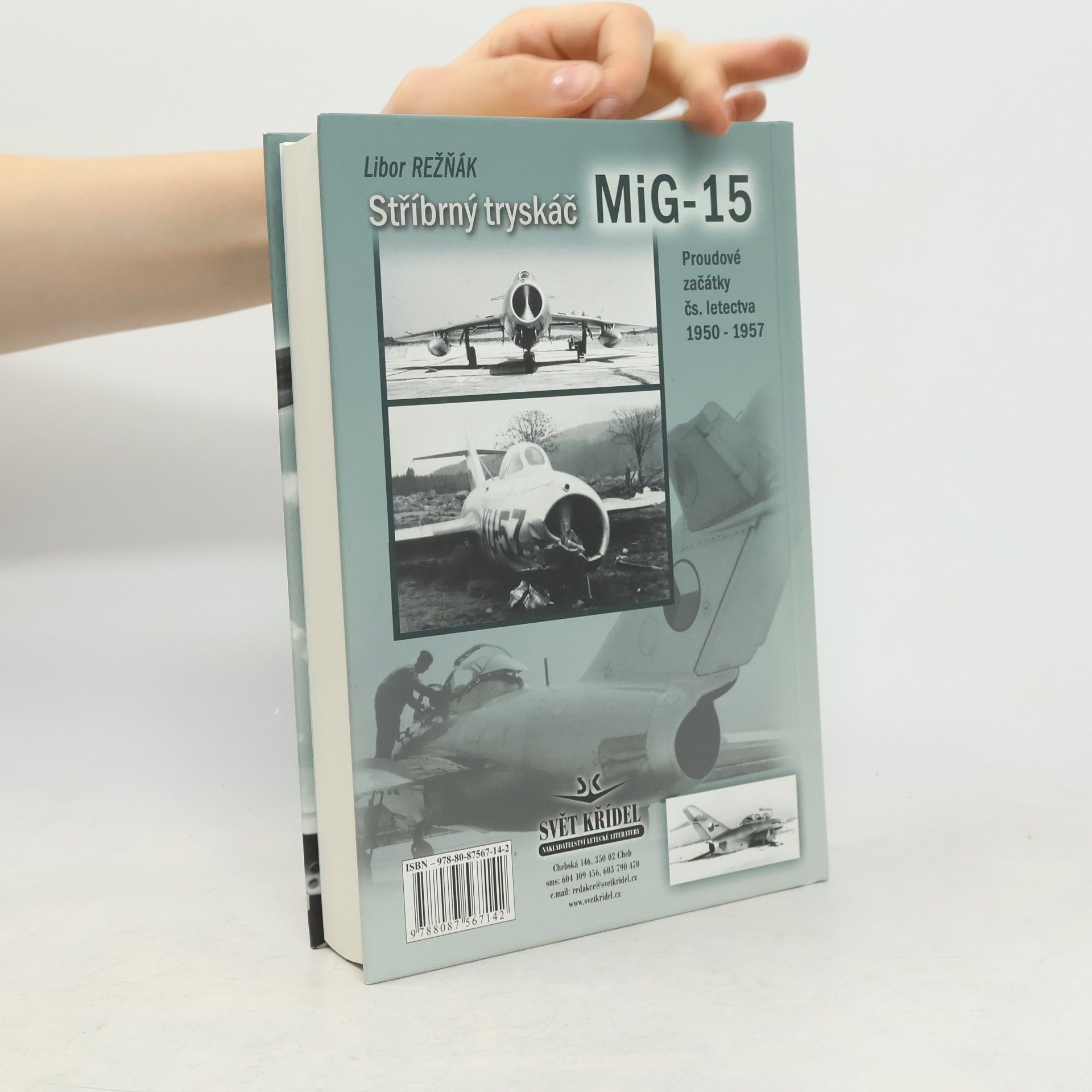 Libor Režňák Stříbrný tryskáč Mig-15