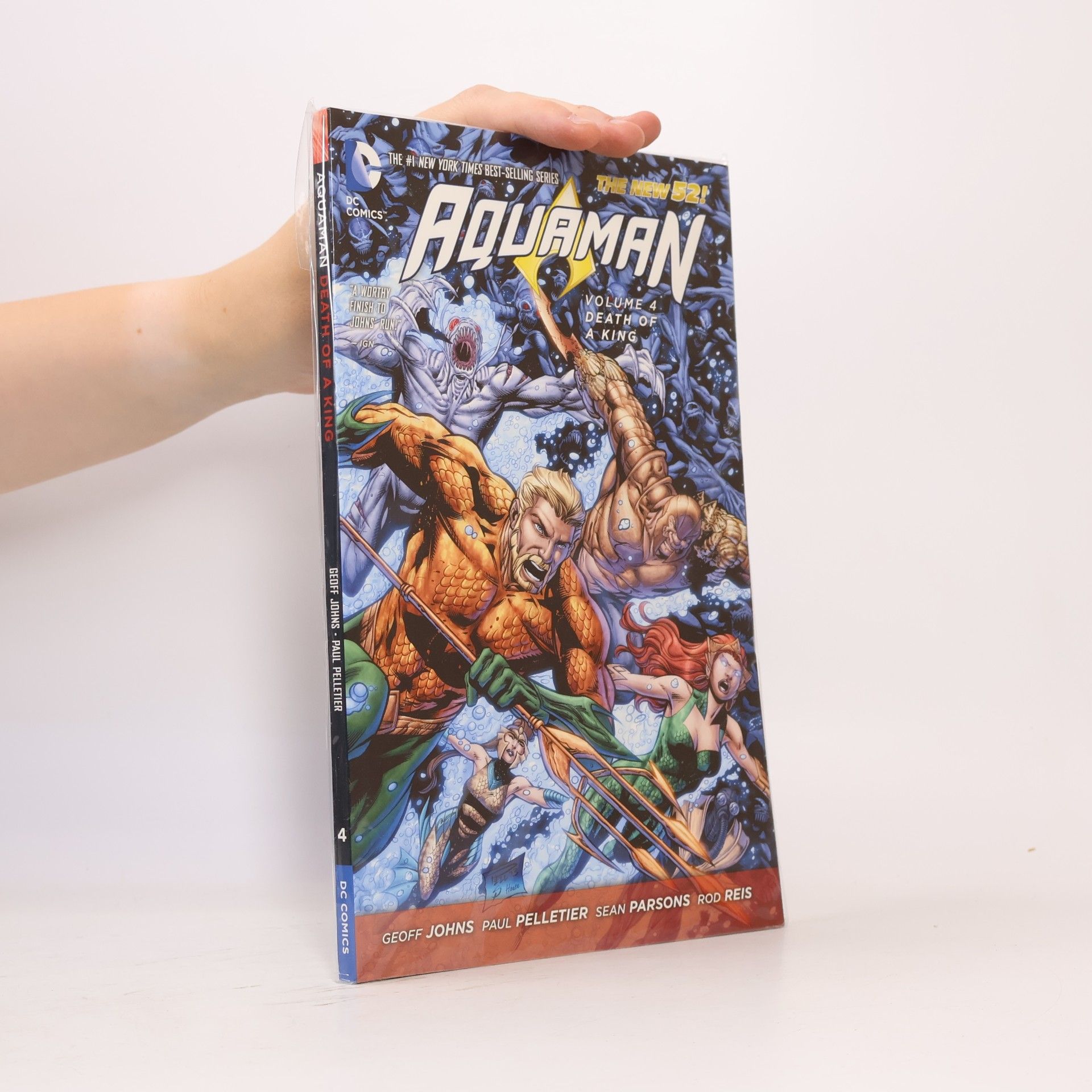 Geoff Johns Aquaman Vol. 4 Death Of A King (The New 52)