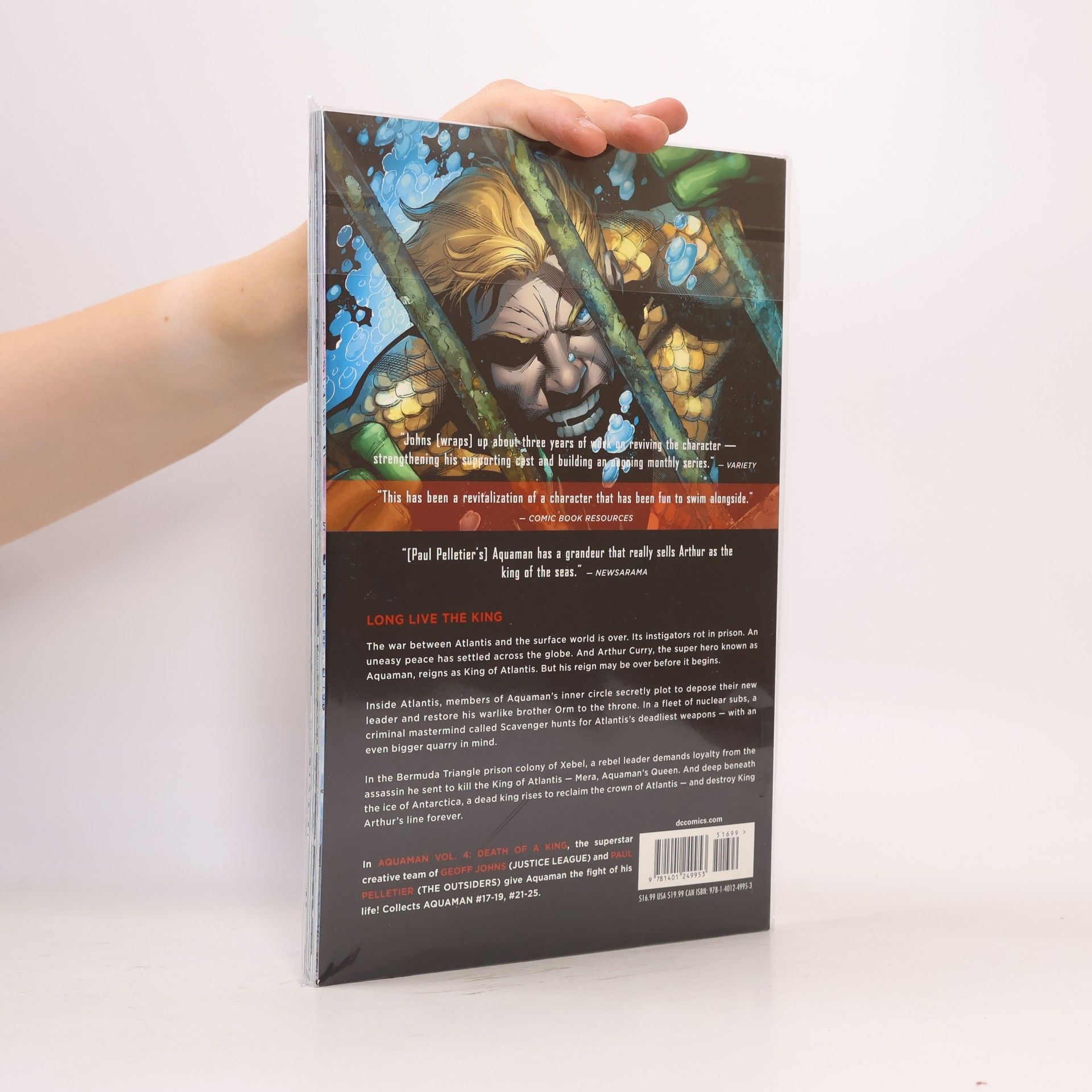 Geoff Johns Aquaman Vol. 4 Death Of A King (The New 52)