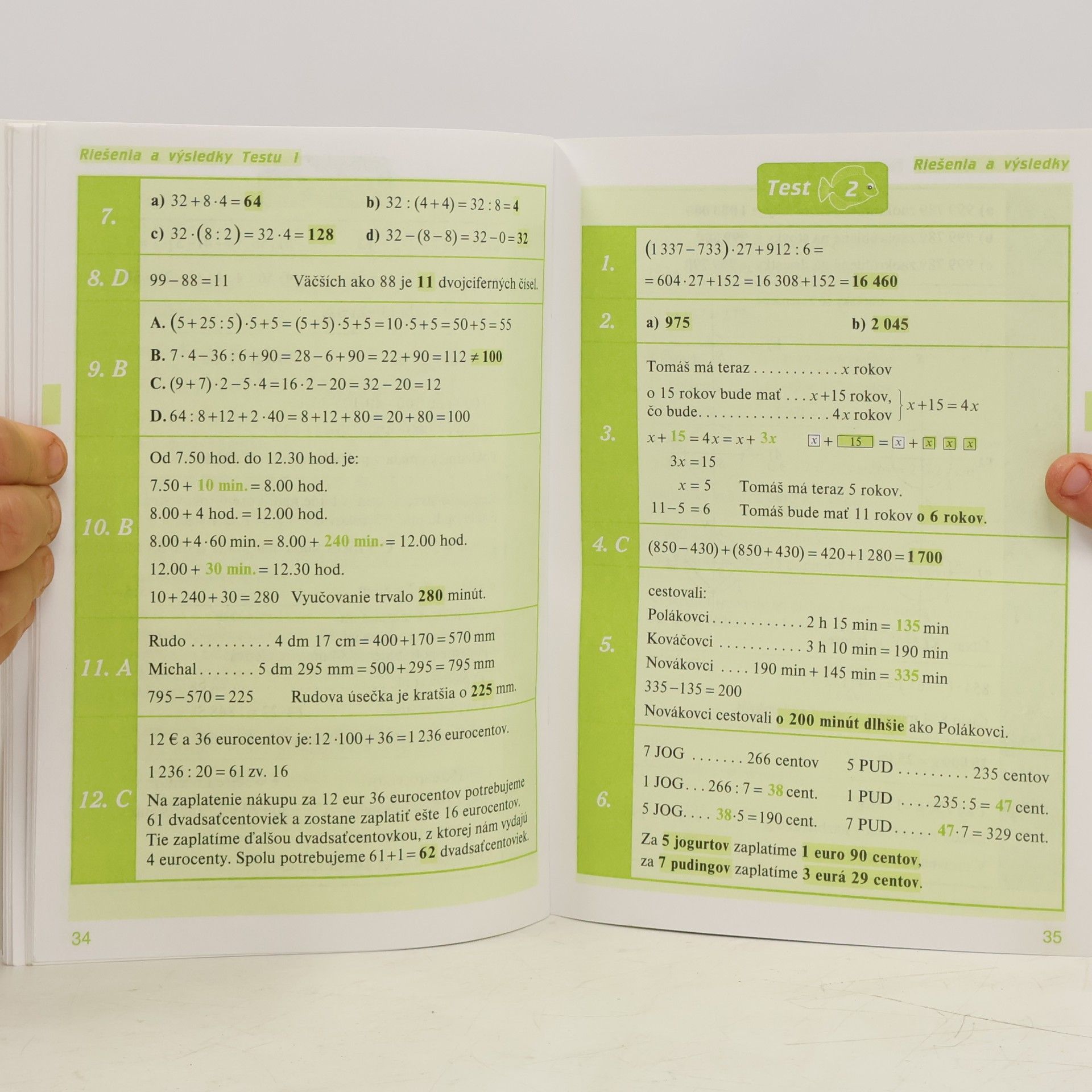 Various authors Testy do prímy - Matematika