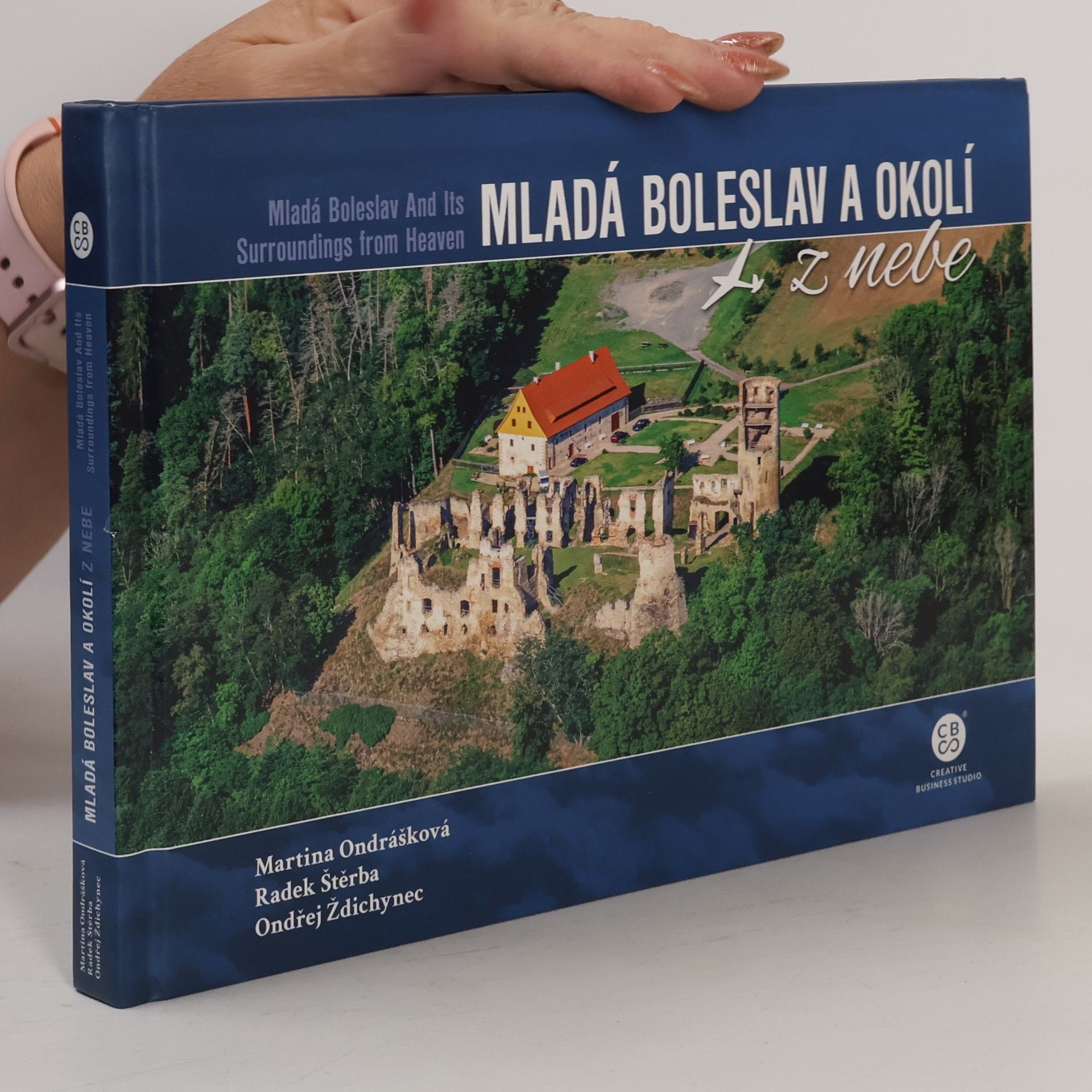 Mladá Boleslav a okolí z nebe