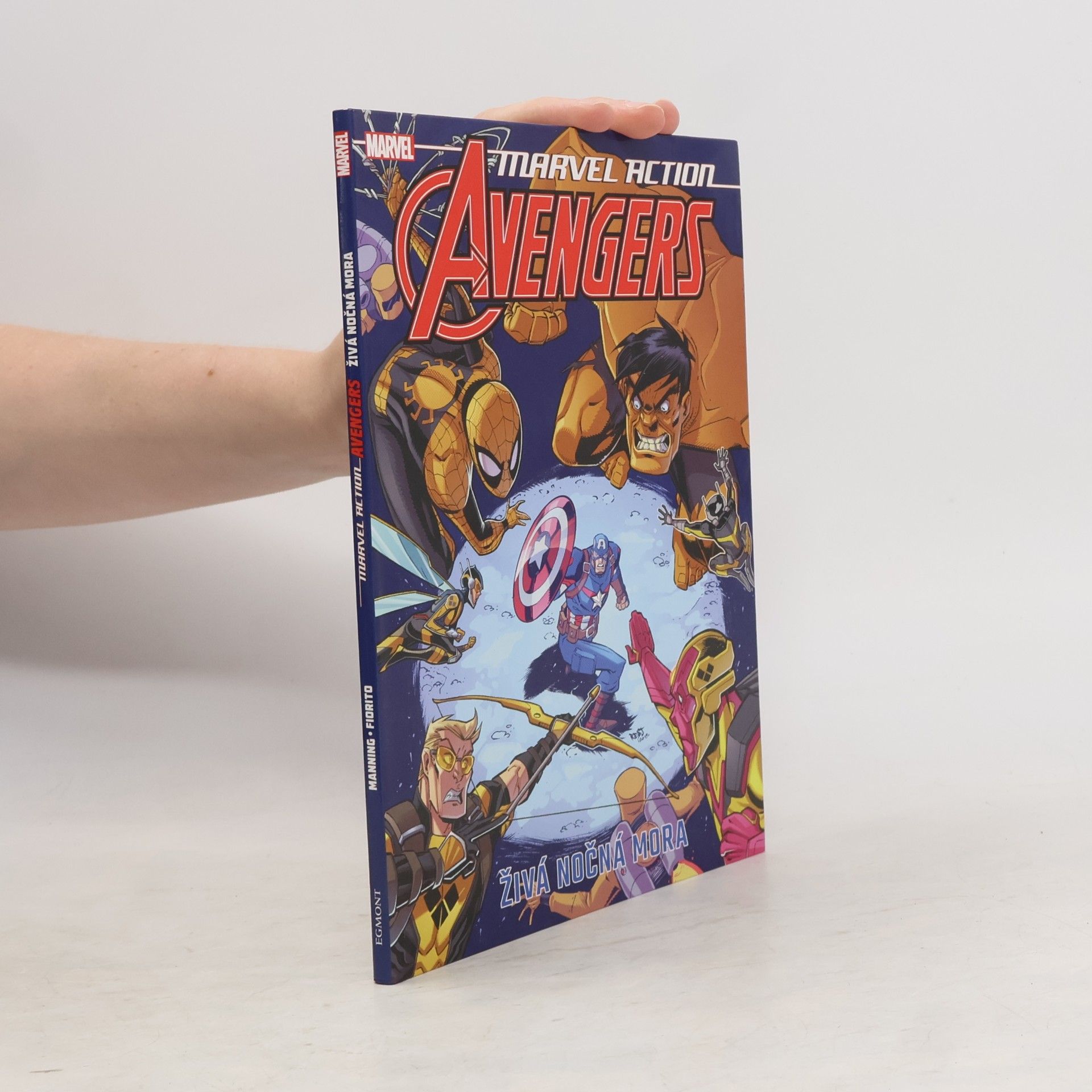 Marcio Fiorito Marvel Action. Avengers. Živá nočná mora