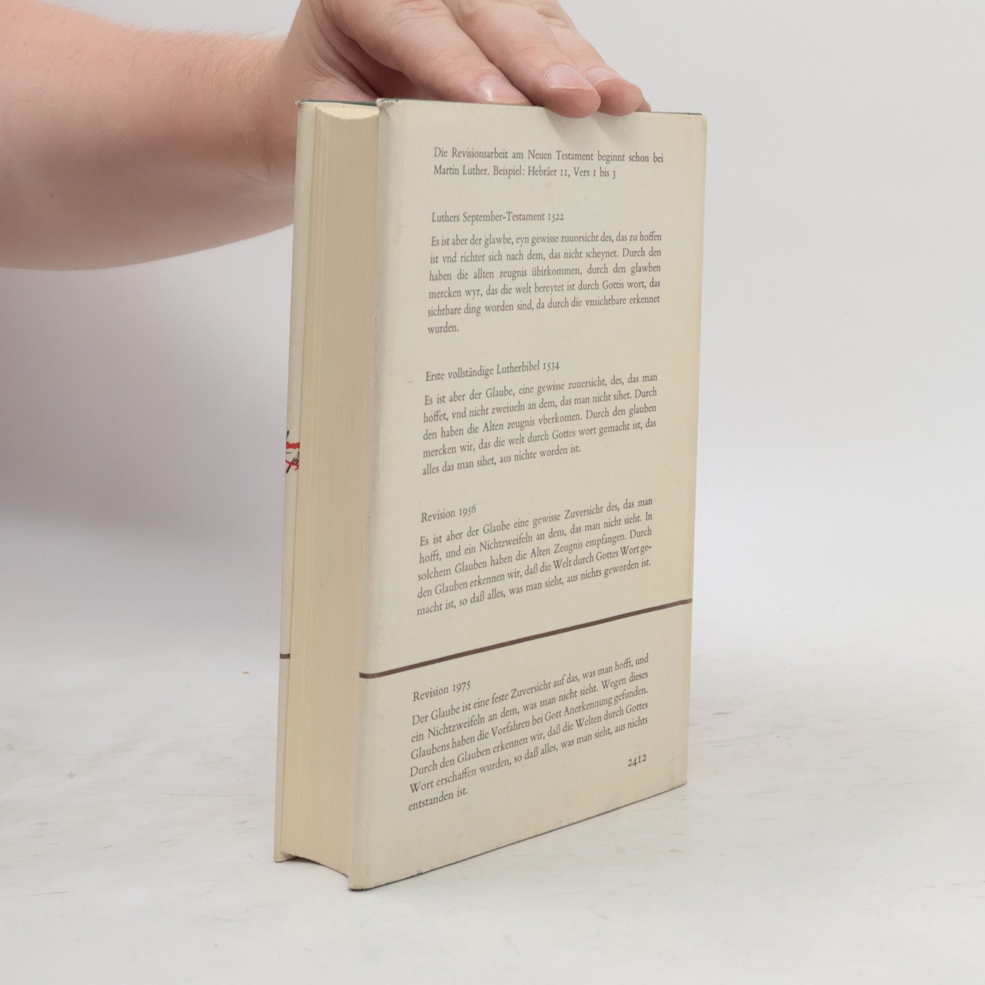 Martin Luther Das Neue Testament 1975