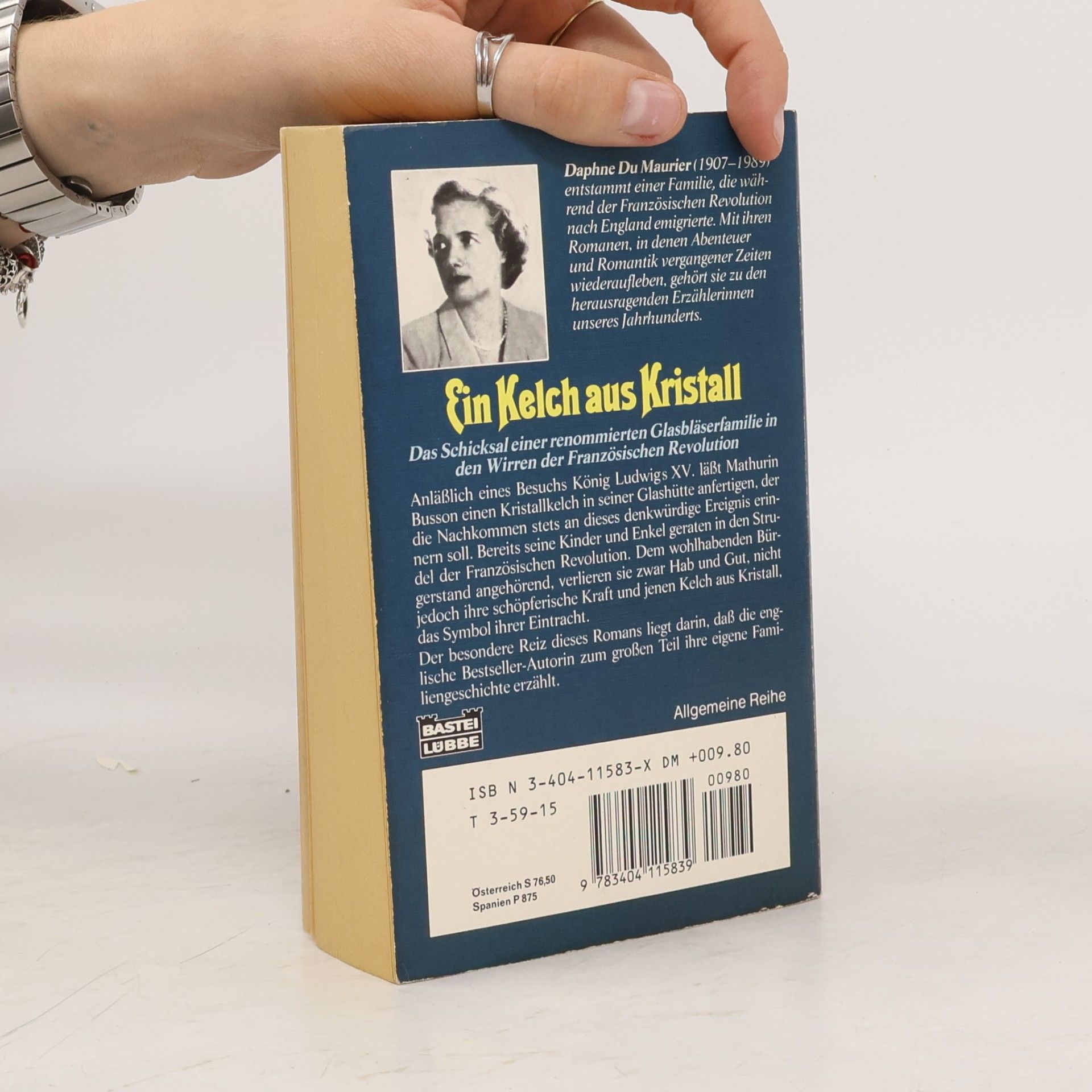 Daphne Du Maurier Ein Kelch aus Kristall