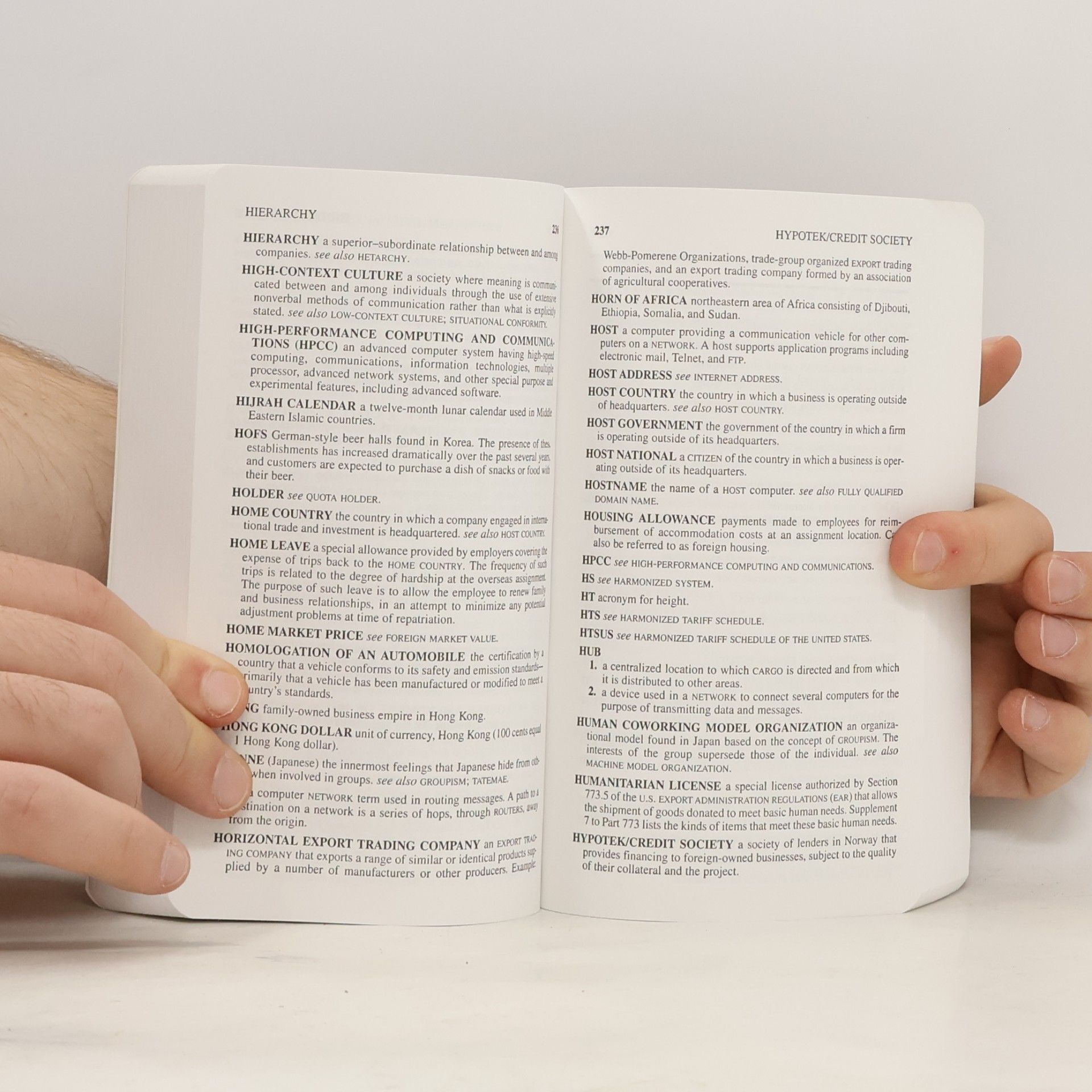 John J. Capela Dictionary of International Business Terms