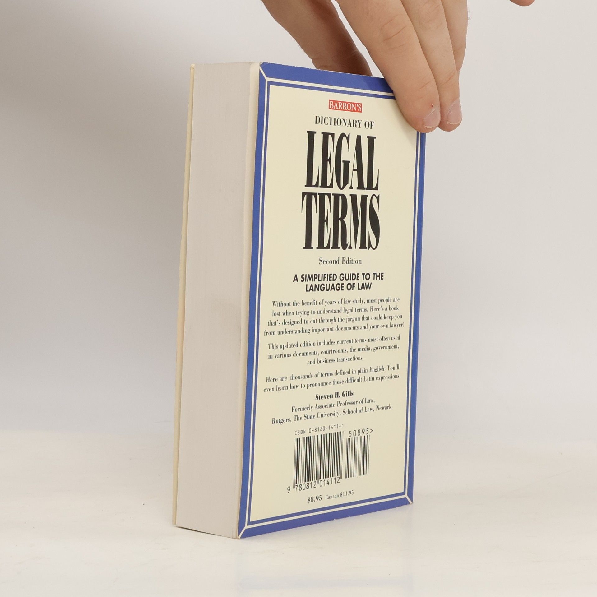 Steven H. Gifis Dictionary of Legal Terms