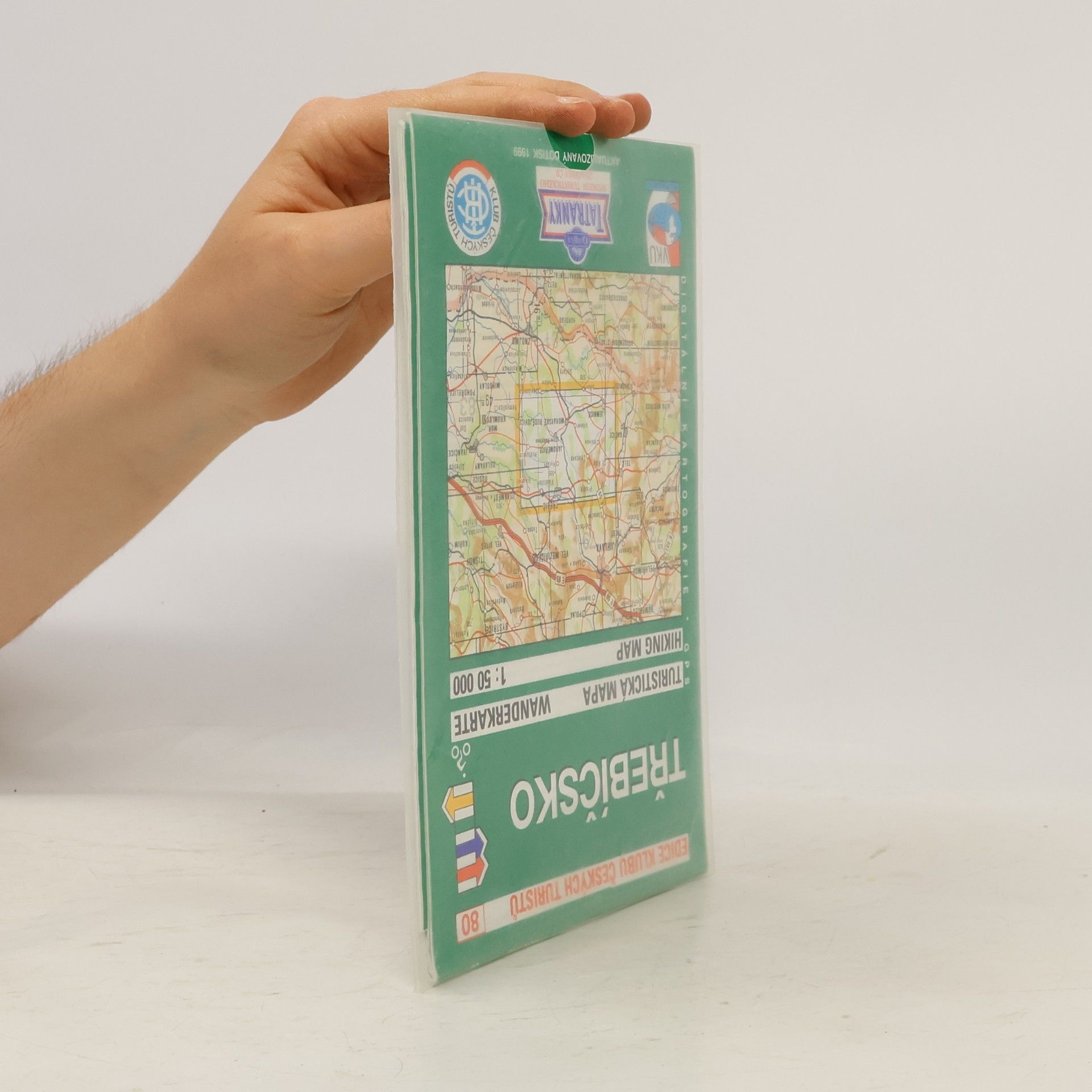 Kolektiv autorů Třebíčsko. Turistická mapa 1:50 000
