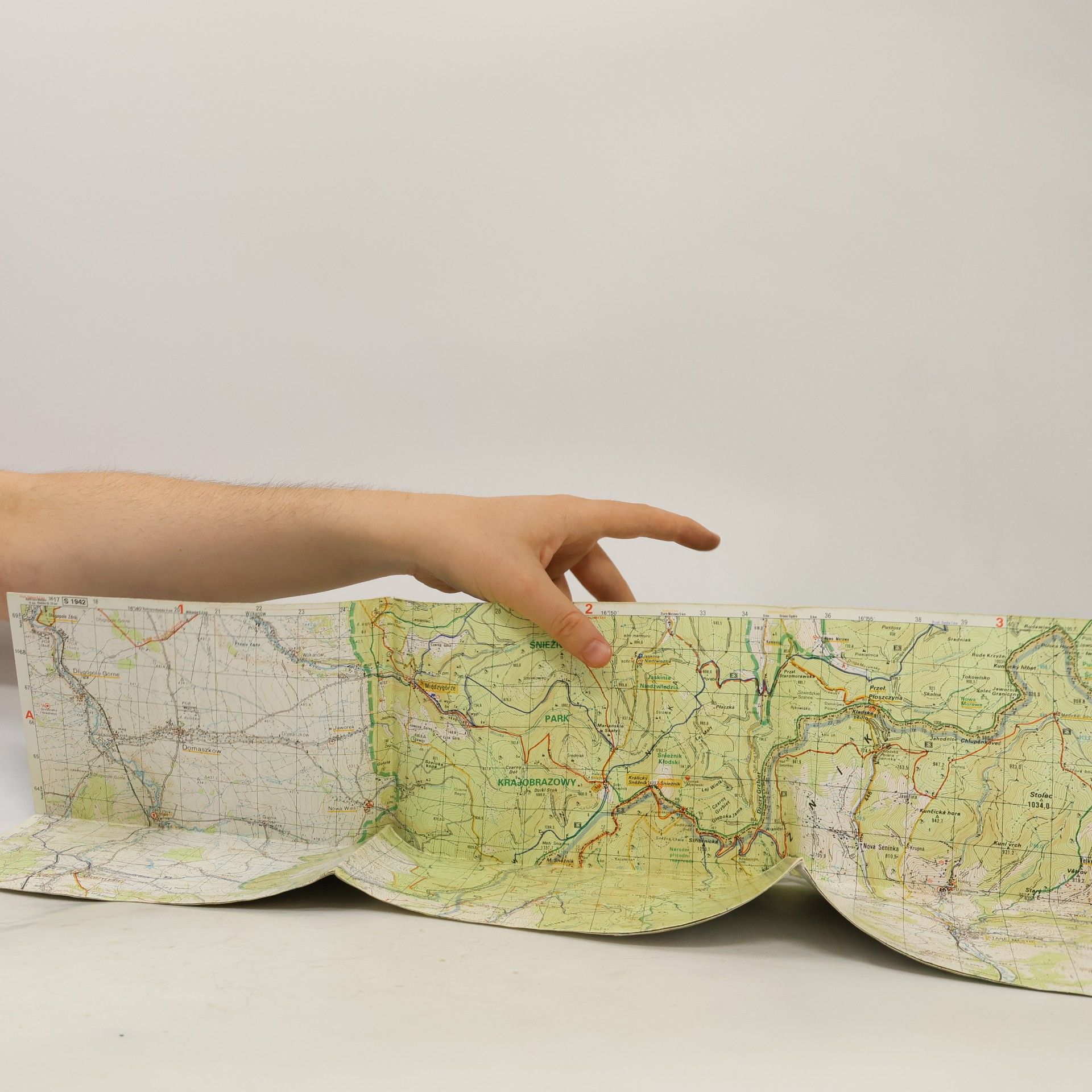 Václav Horák Králický Sněžník turistická mapa