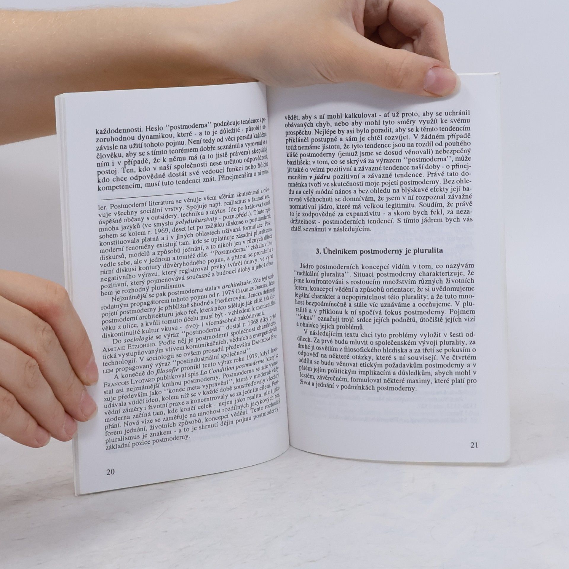 Wolfgang Welsch Postmoderna. Pluralita jako etická a politická hodnota